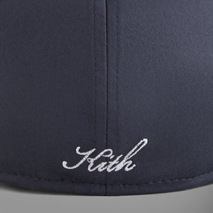 Kith & New Era for the New York Yankees Microsuede 59FIFTY Low Profile Fitted - Nocturnal