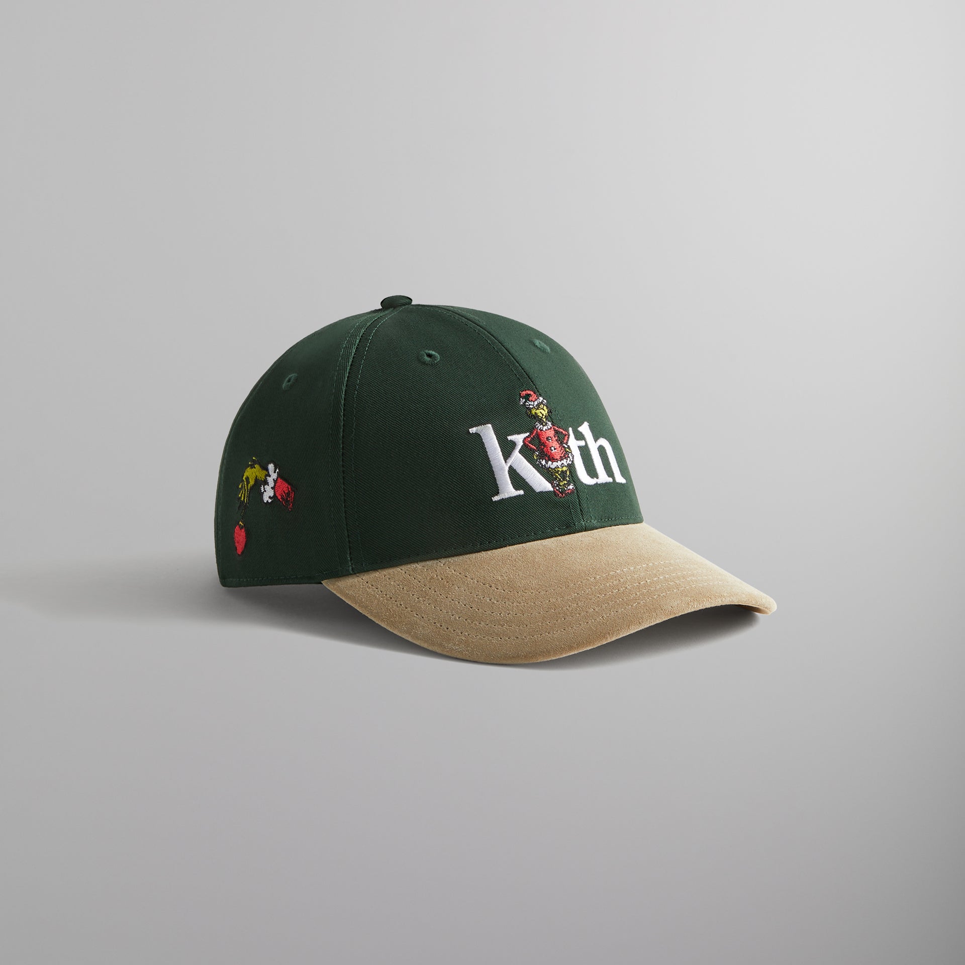 Kith for The Grinch Suede Brim Aaron Cap - Stadium