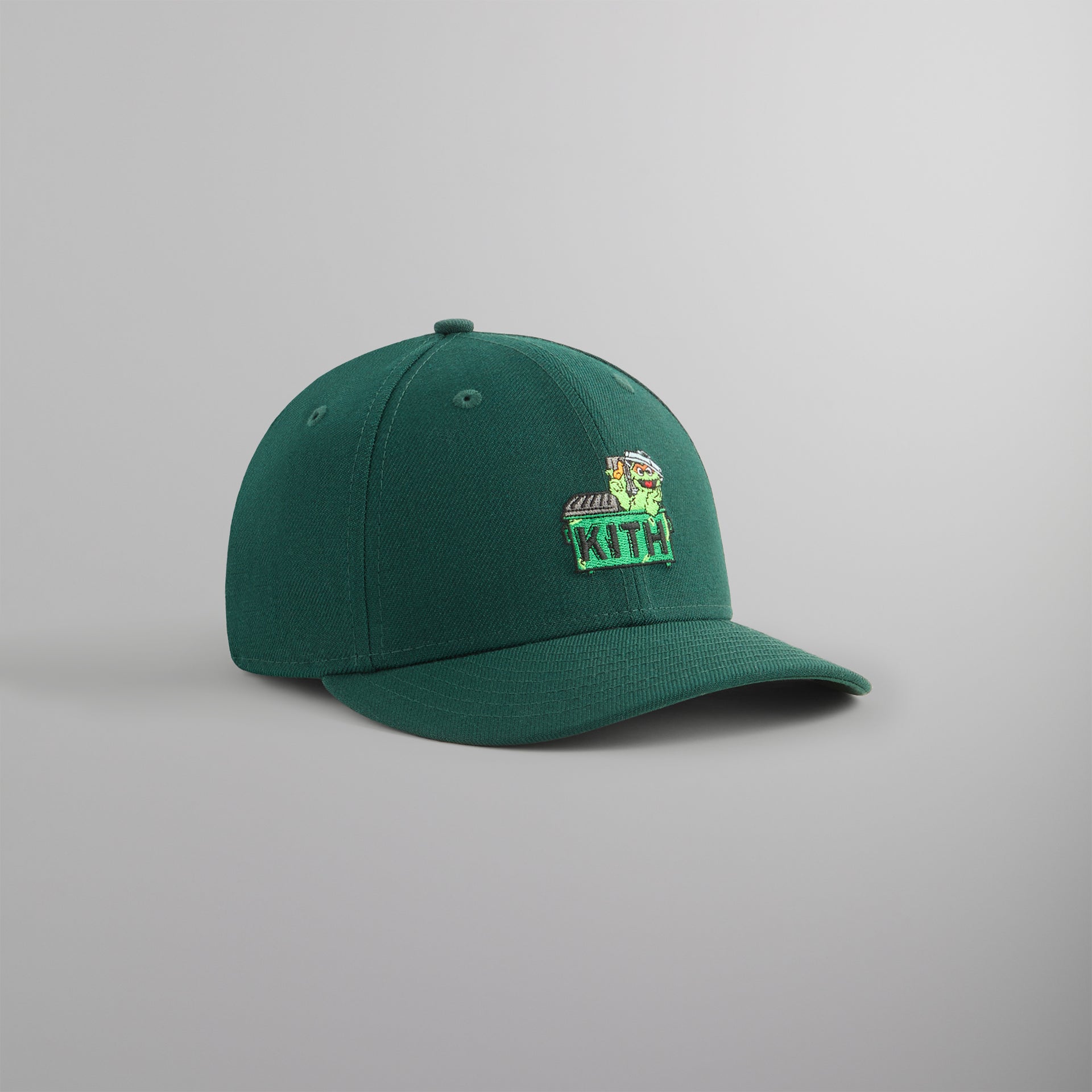 Kith & New Era for Sesame Street Oscar the Grouch 59FIFTY Low Profile Fitted - Stadium