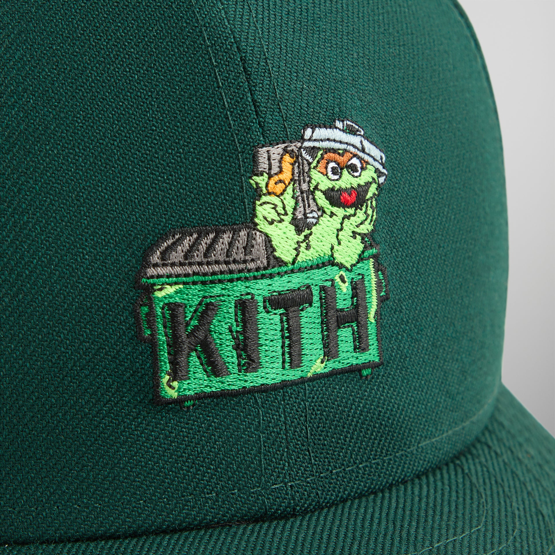 Kith & New Era for Sesame Street Oscar the Grouch 59FIFTY Low Profile Fitted - Stadium