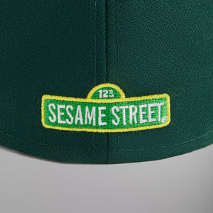 Kith & New Era for Sesame Street Oscar the Grouch 59FIFTY Low Profile Fitted - Stadium