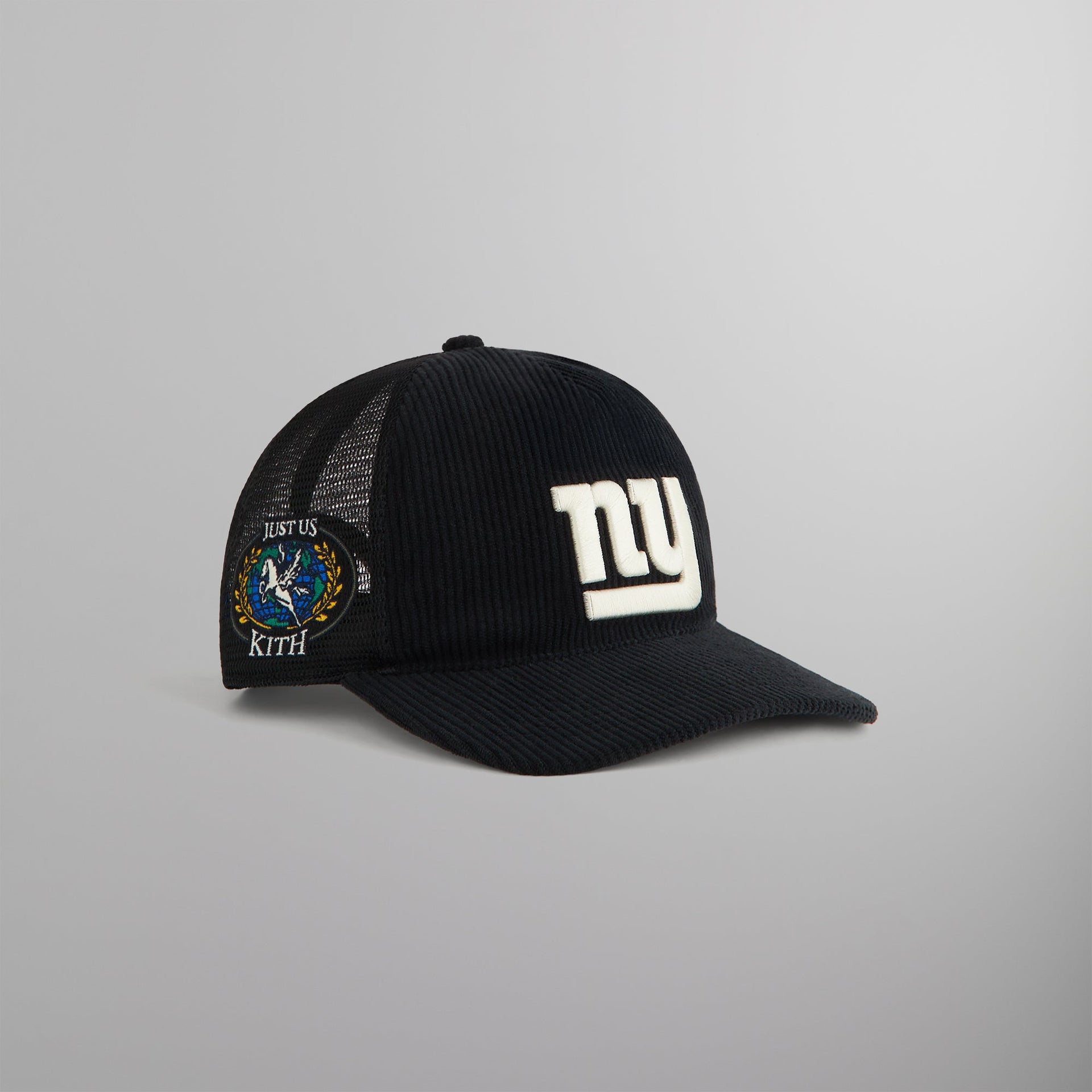 Kith & '47 for the New York Giants Corduroy Trucker Hat - Black PH