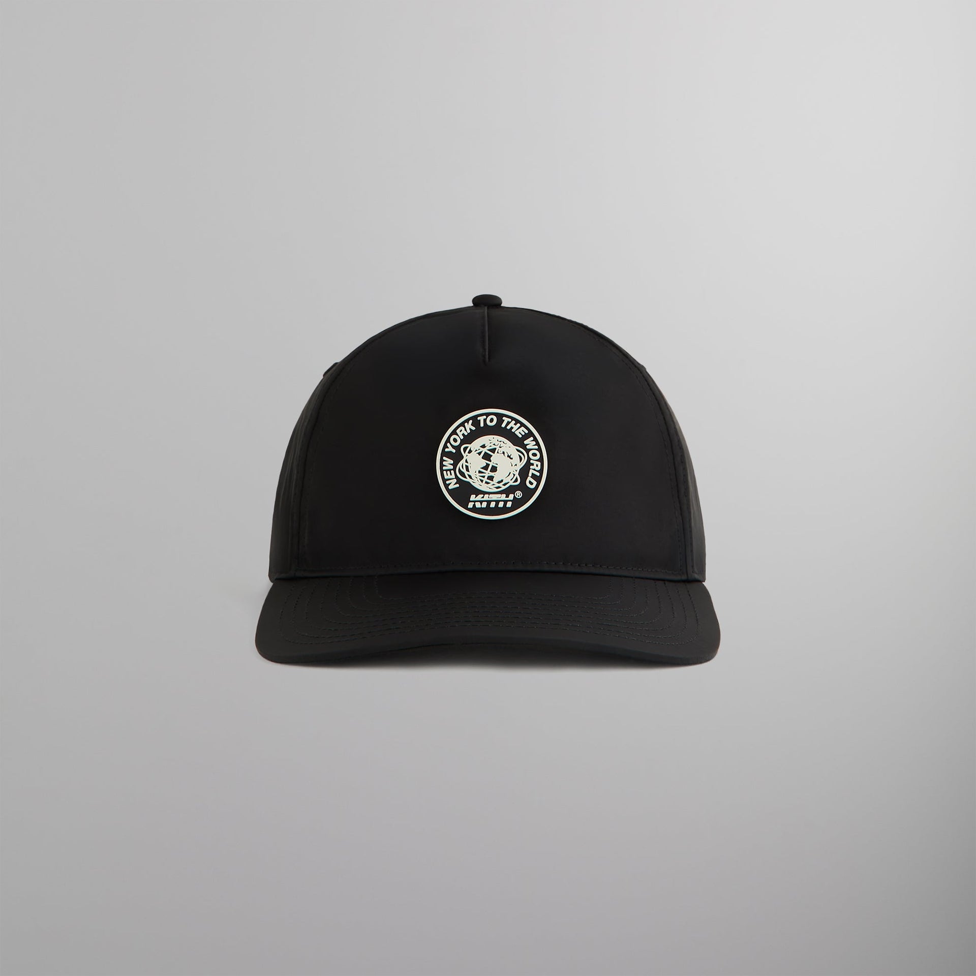 Kith Wrinkle Nylon Bay Low Pinch Crown Cap - Black PH