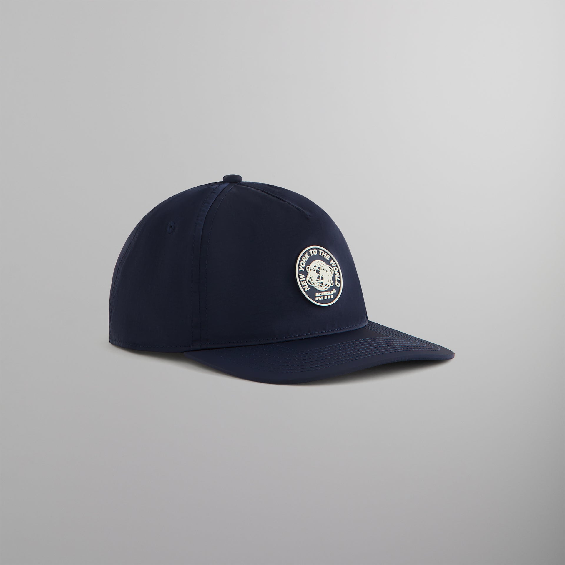 Kith Wrinkle Nylon Bay Low Pinch Crown Cap - Nocturnal