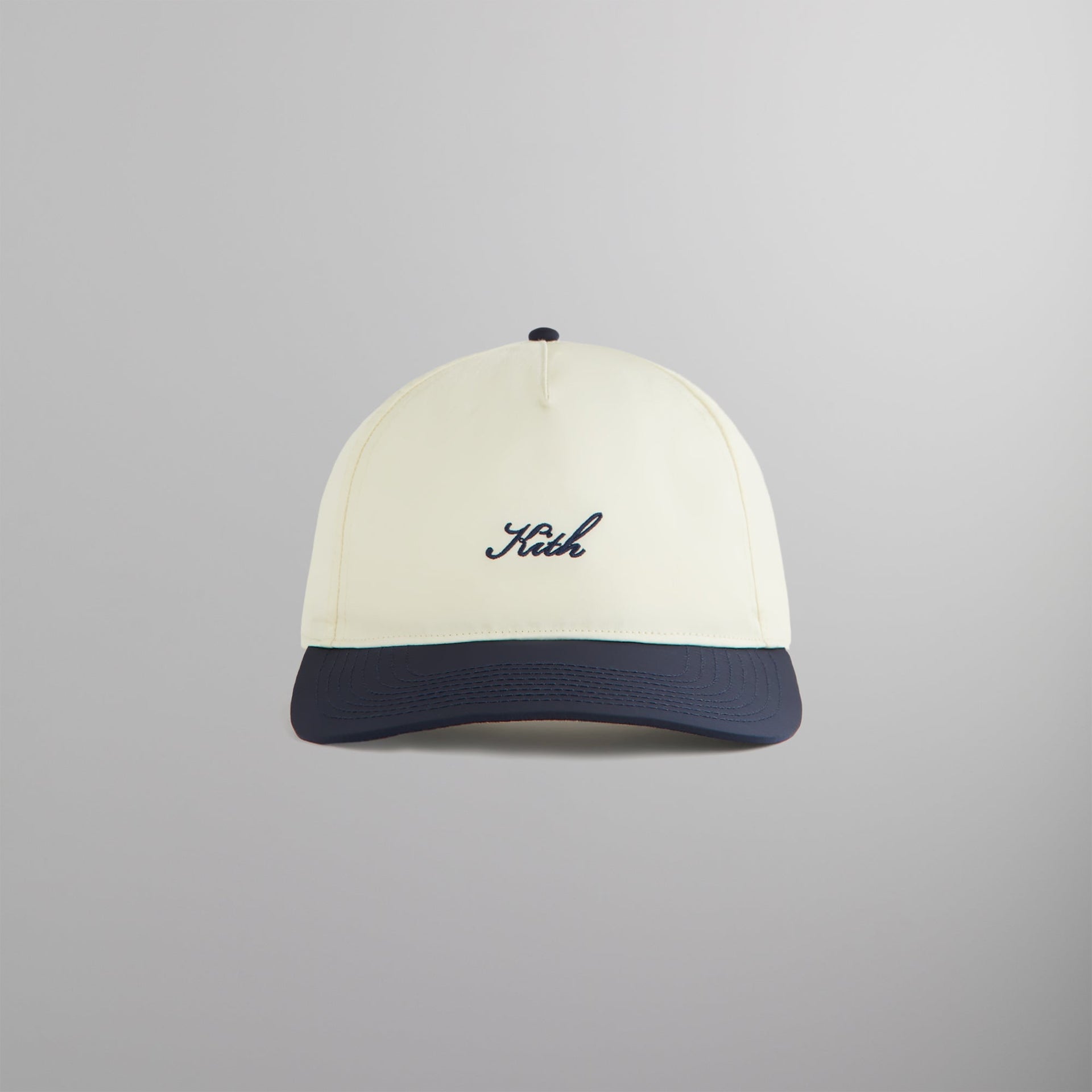 Kith Two Tone Wrinkle Nylon Bay Low Pinch Crown Cap - Sandrift PH