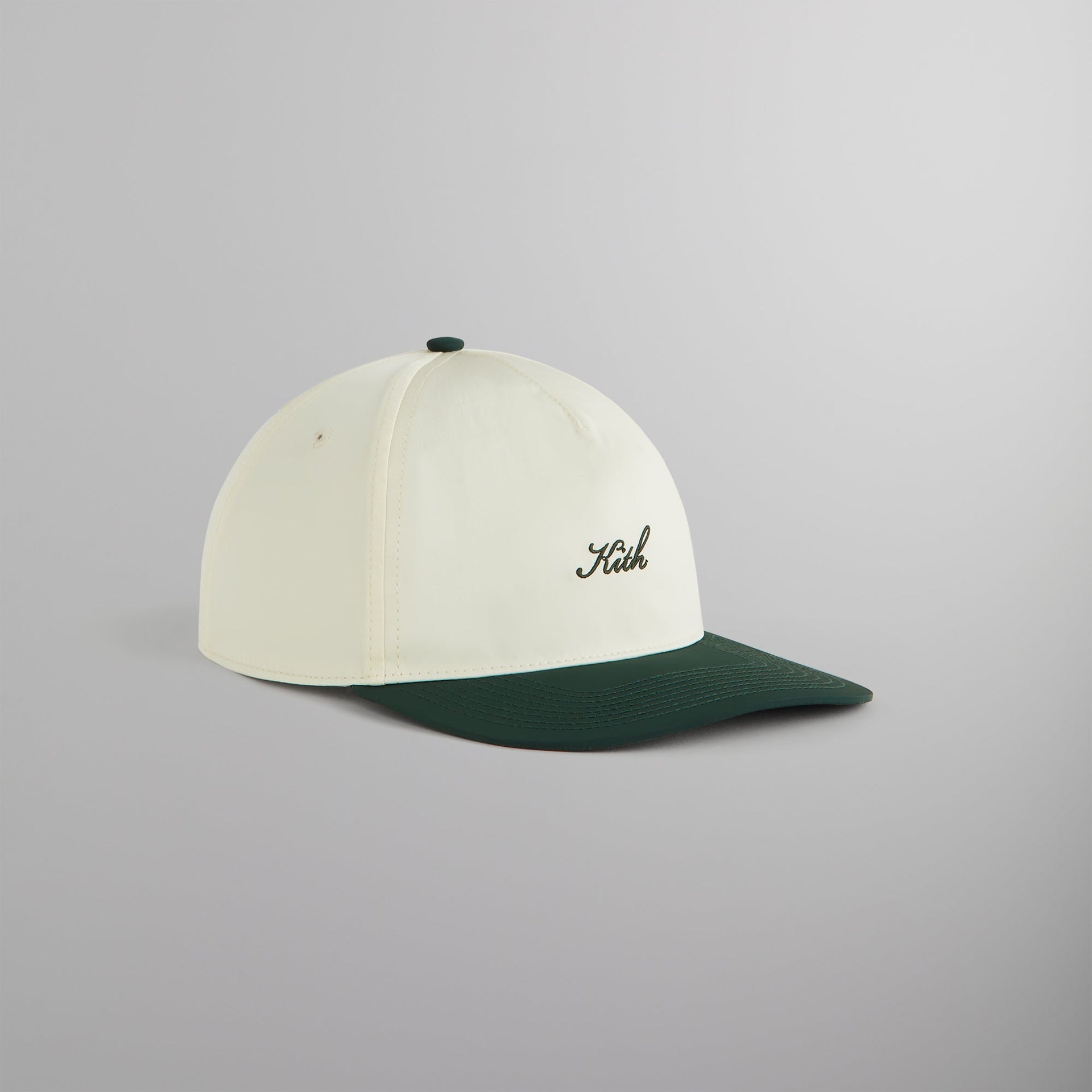 Kith Two Tone Wrinkle Nylon Bay Low Pinch Crown Cap - Stadium PH