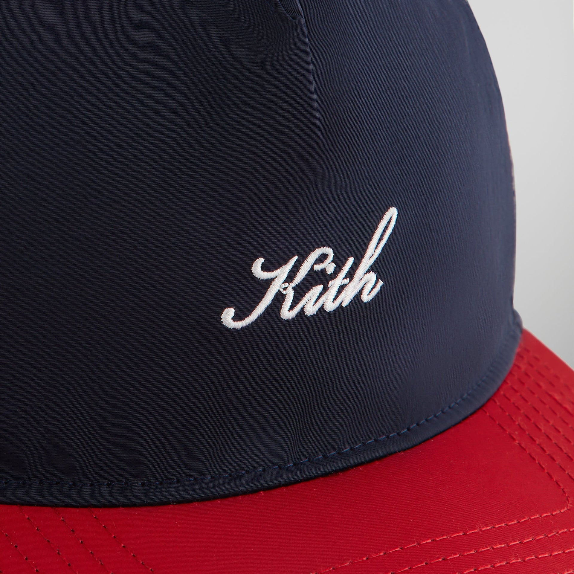 Kith Two Tone Wrinkle Nylon Bay Low Pinch Crown Cap - Nocturnal PH