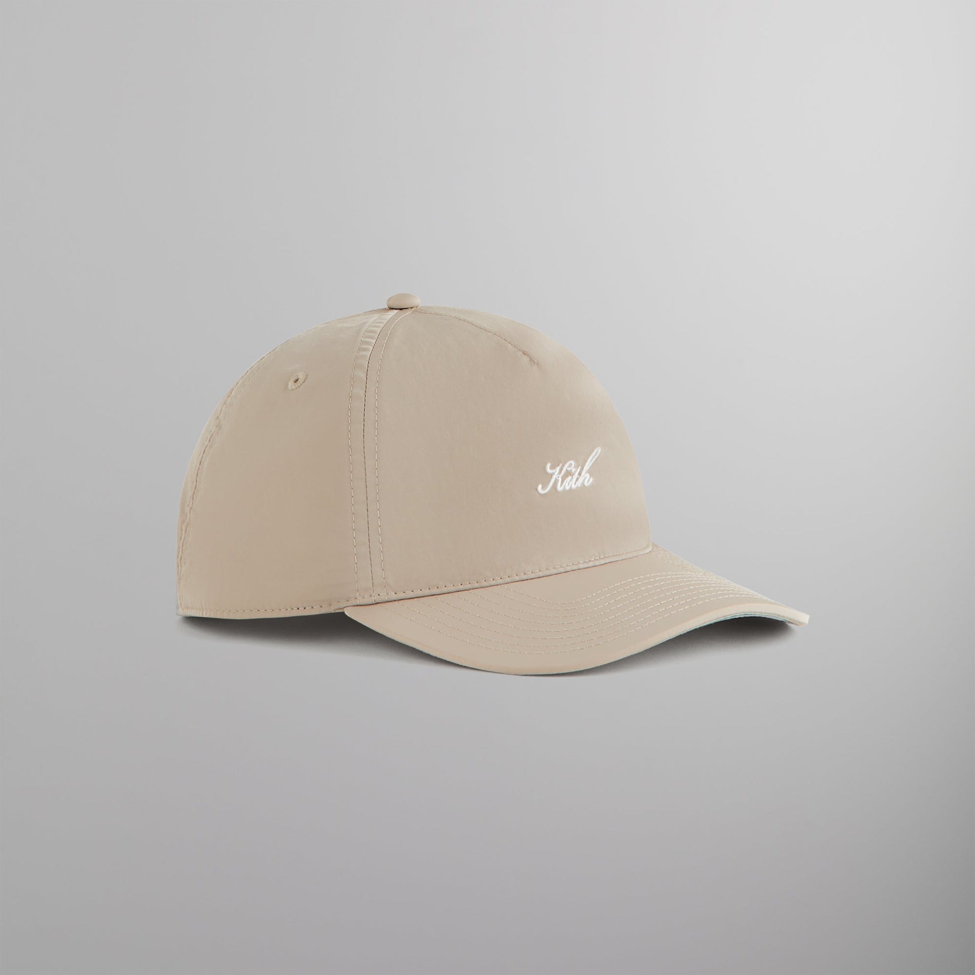 Kith Script Wrinkle Nylon Bay Low Profile Pinch Crown Cap - Molecule PH