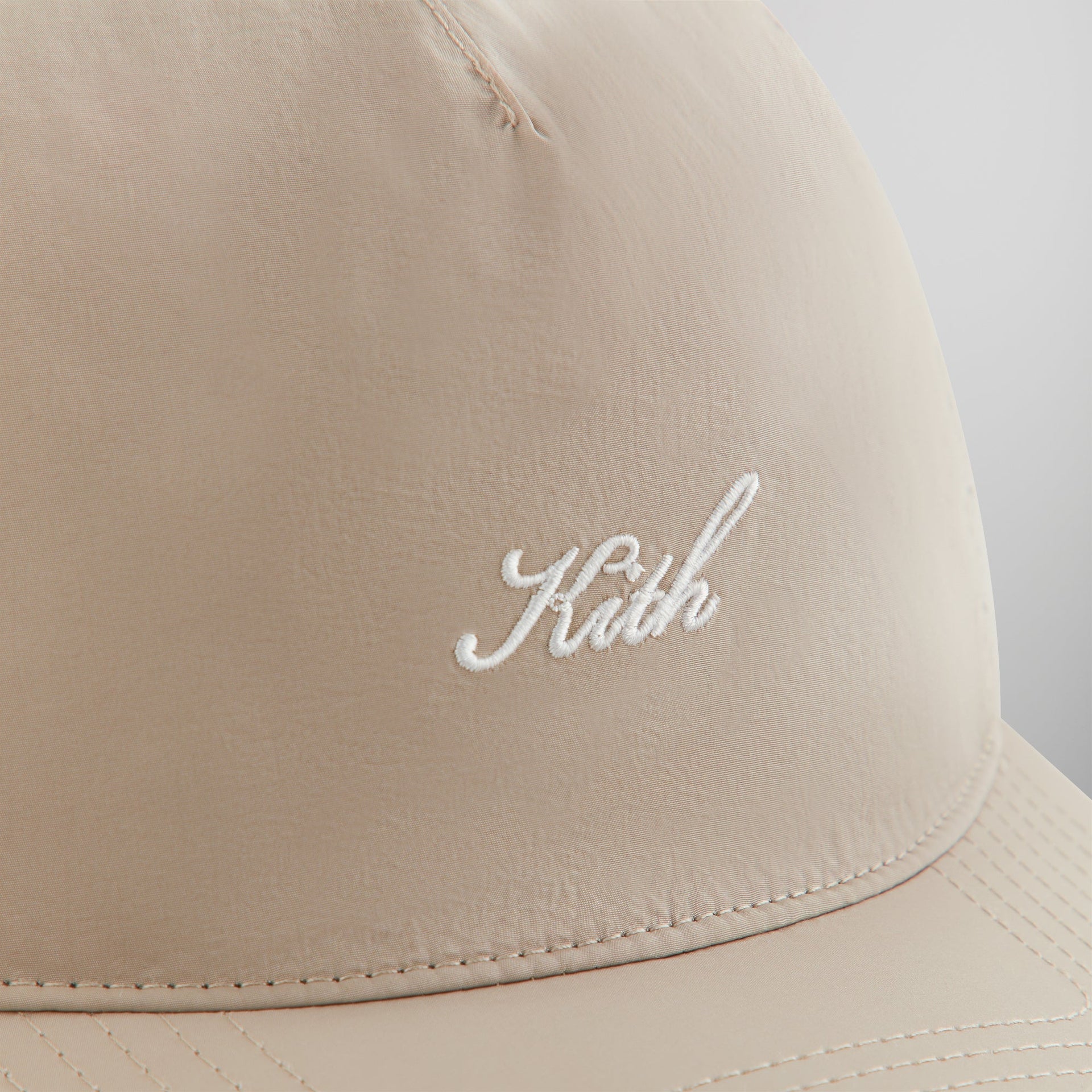 Kith Script Wrinkle Nylon Bay Low Profile Pinch Crown Cap - Molecule PH