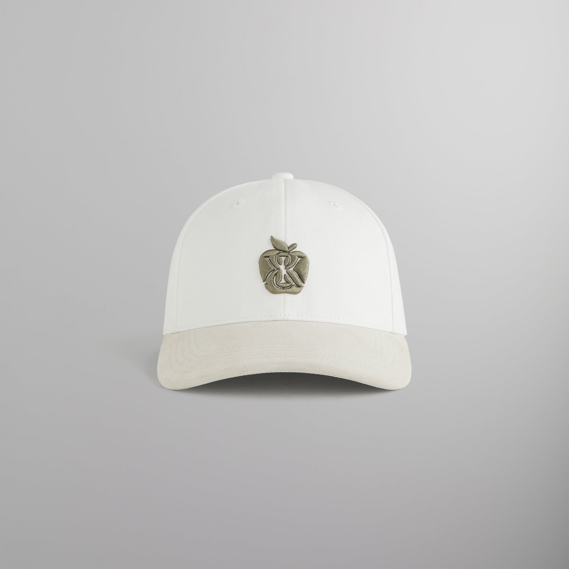 Kith Two Tone Suede Brim Aaron Classic Cap - White PH