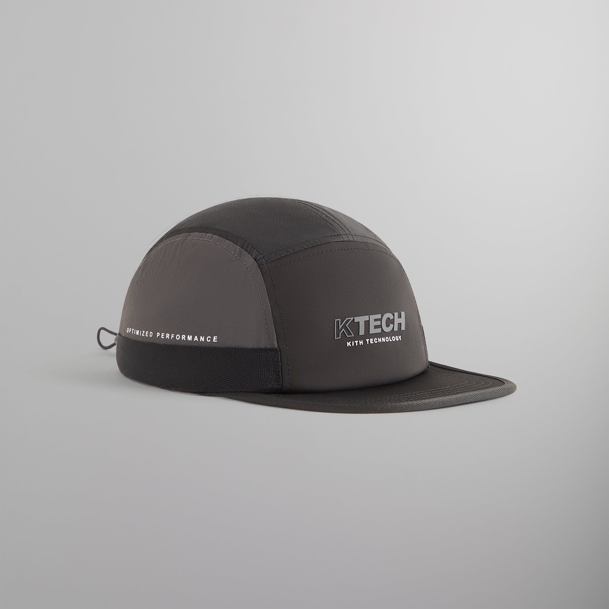 KITHキャップ④ Kith Ripstop Collapsible Griffey Camper Cap - Black