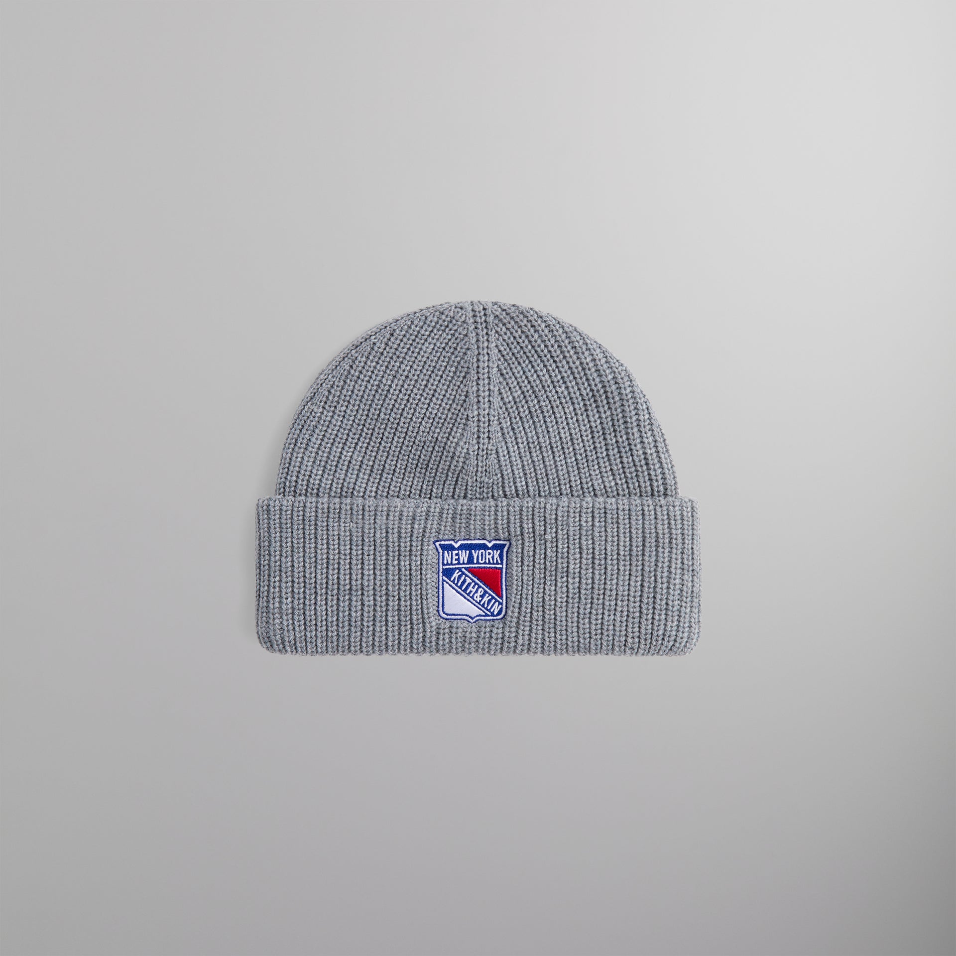 Kith & '47 for the New York Rangers Mia Beanie - Light Heather Grey