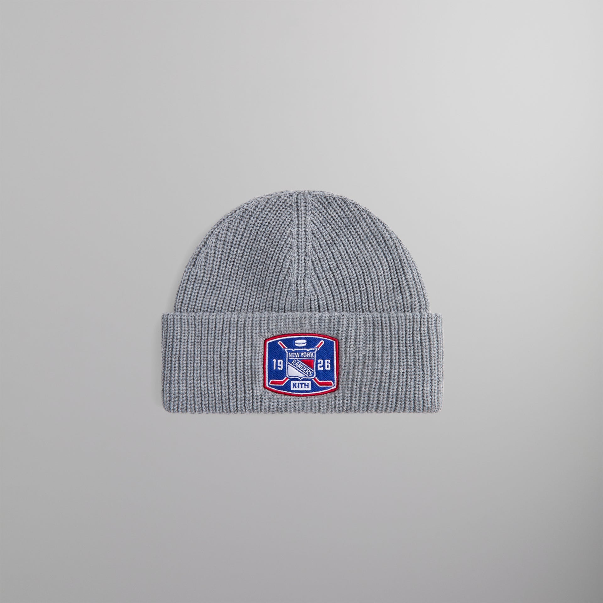 Kith & '47 for the New York Rangers Mia Beanie - Light Heather Grey