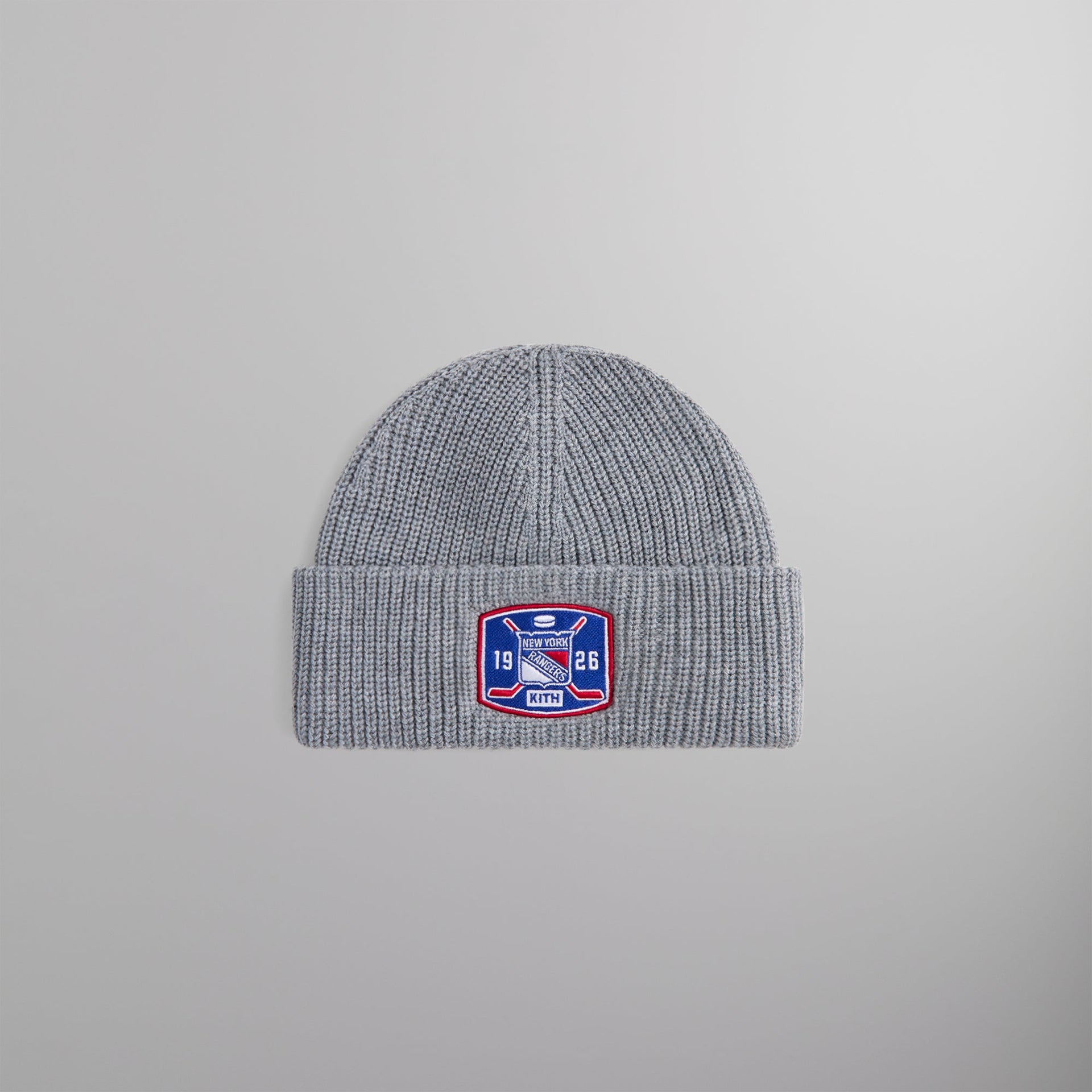 Kith & '47 for the New York Rangers Mia Beanie - Light Heather Grey PH