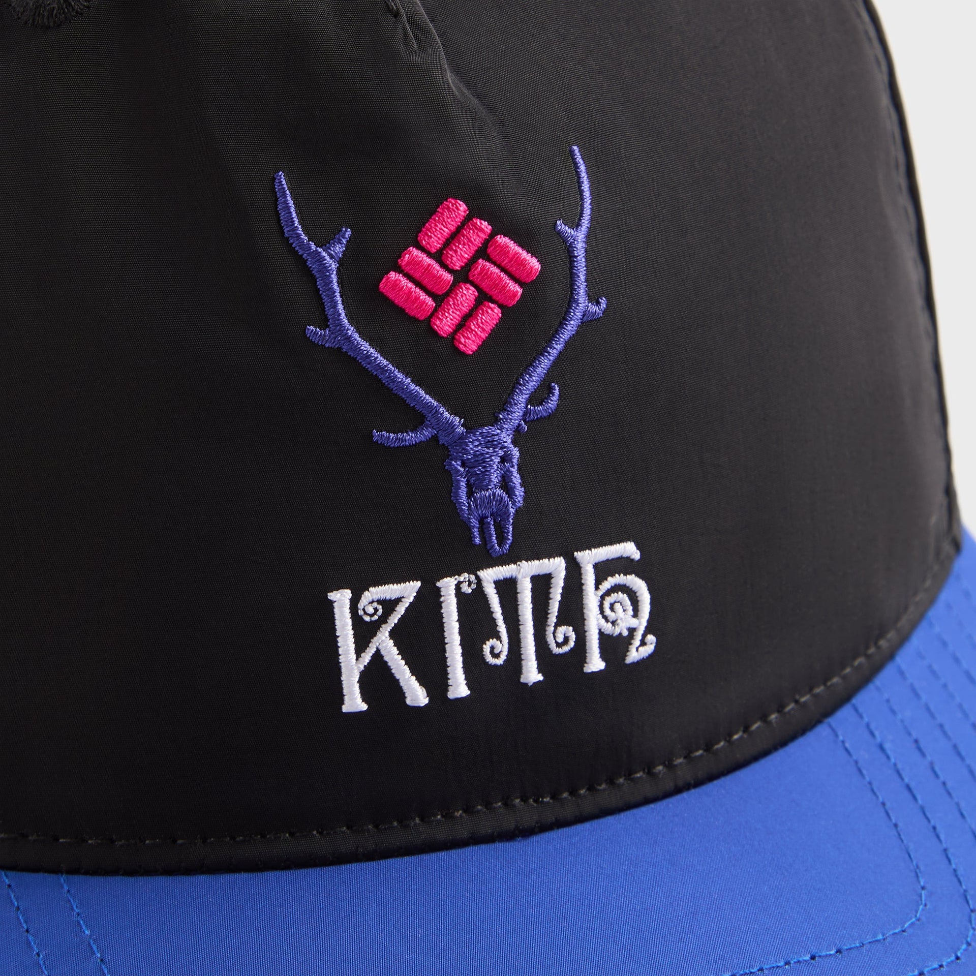 Kith & South2 West8 for Columbia Nylon Pinch Crown Snapback - Black PH