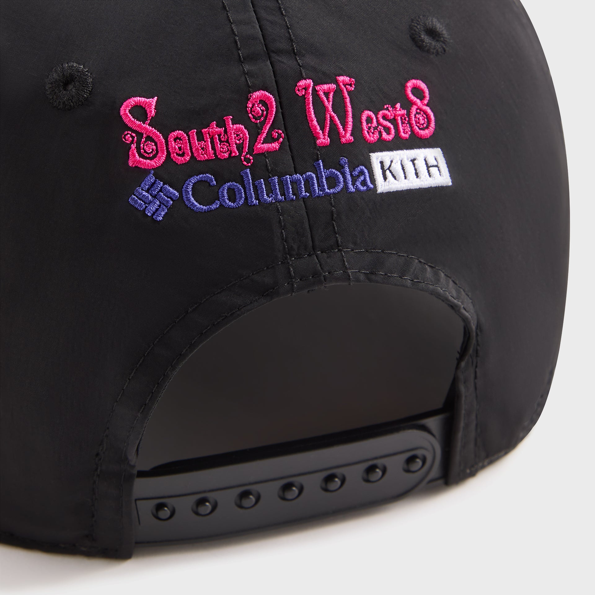 Kith & South2 West8 for Columbia Nylon Pinch Crown Snapback - Black