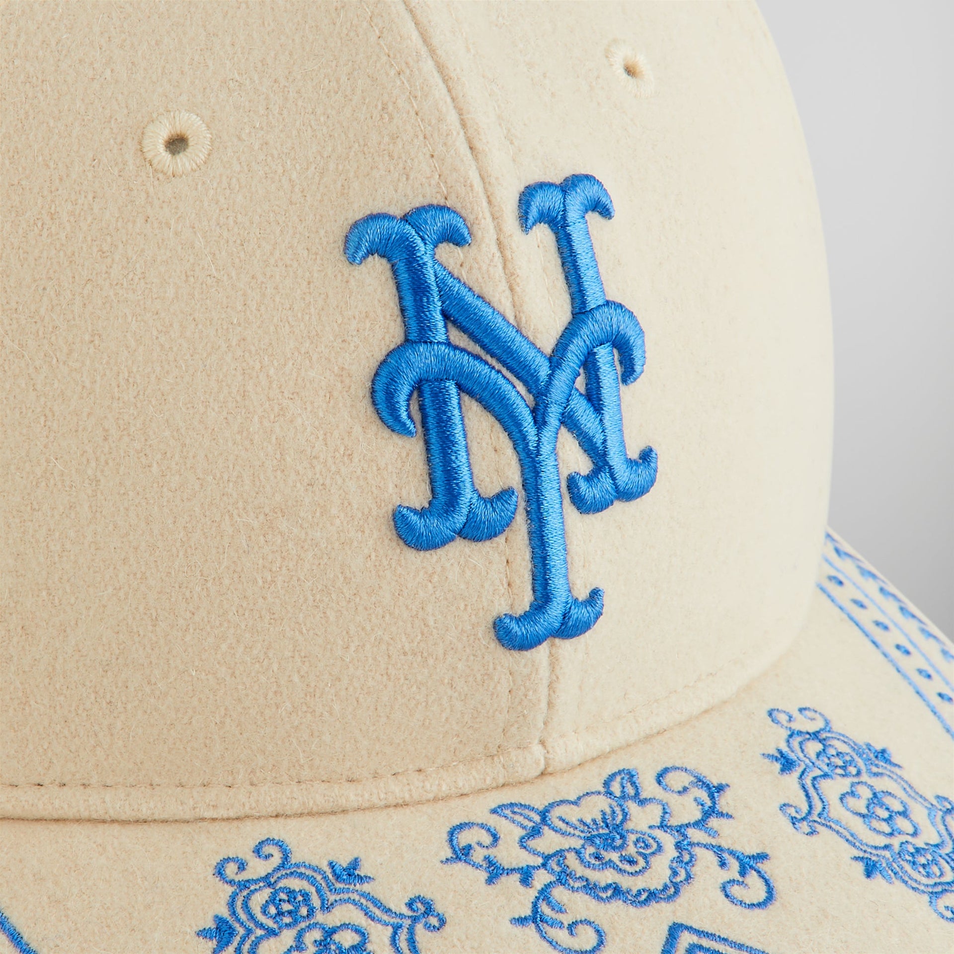 Kith & ‘47 for the New York Mets Embroidered Franchise LS Cap - Sandrift PH