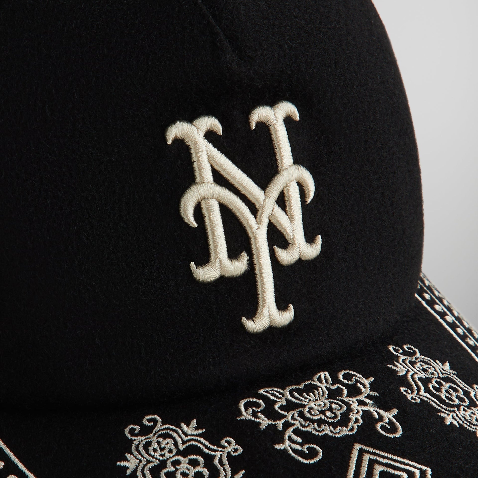 Kith & '47 for the New York Mets Franchise LS Trucker Hat - Black PH