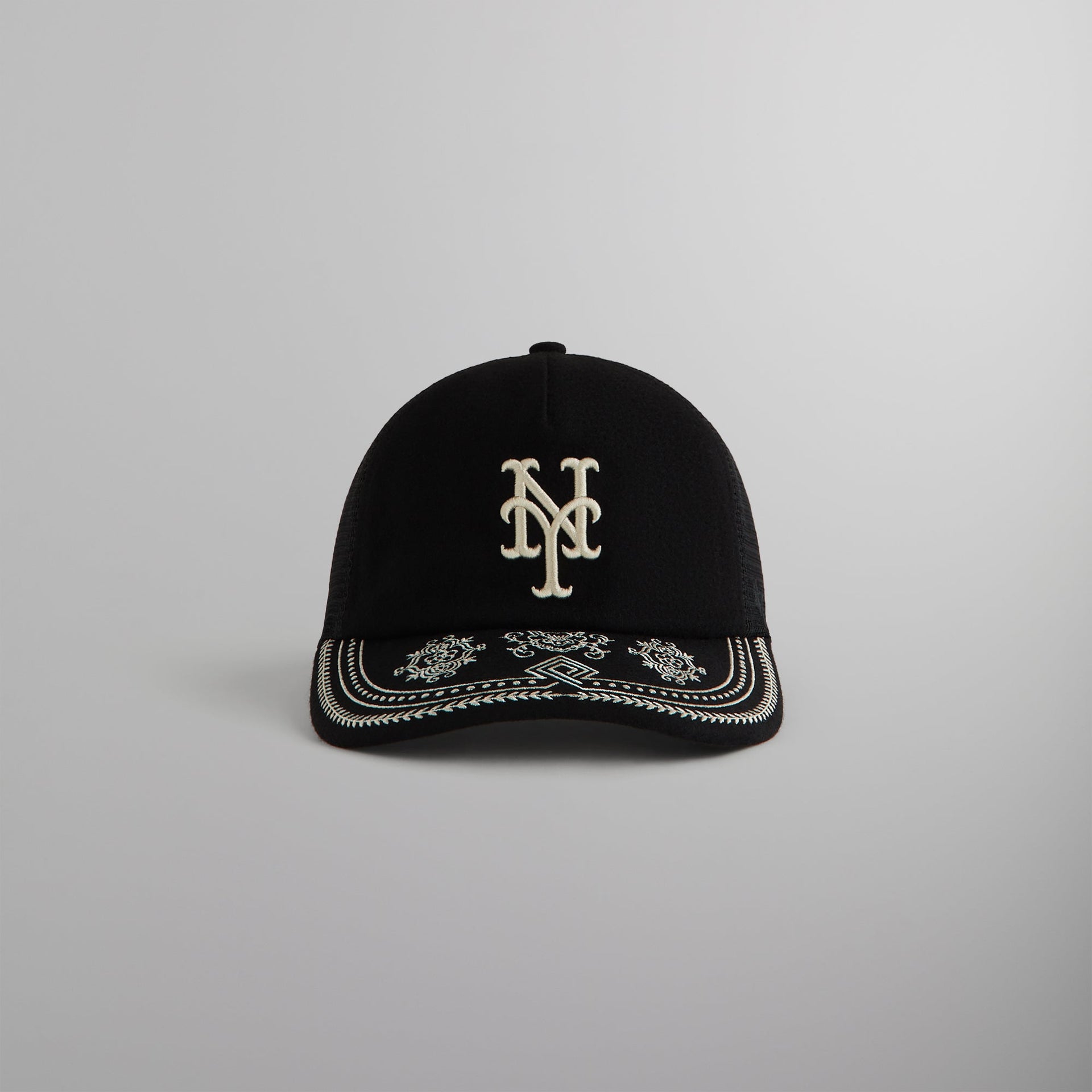 Kith & '47 for the New York Mets Franchise LS Trucker Hat - Black PH