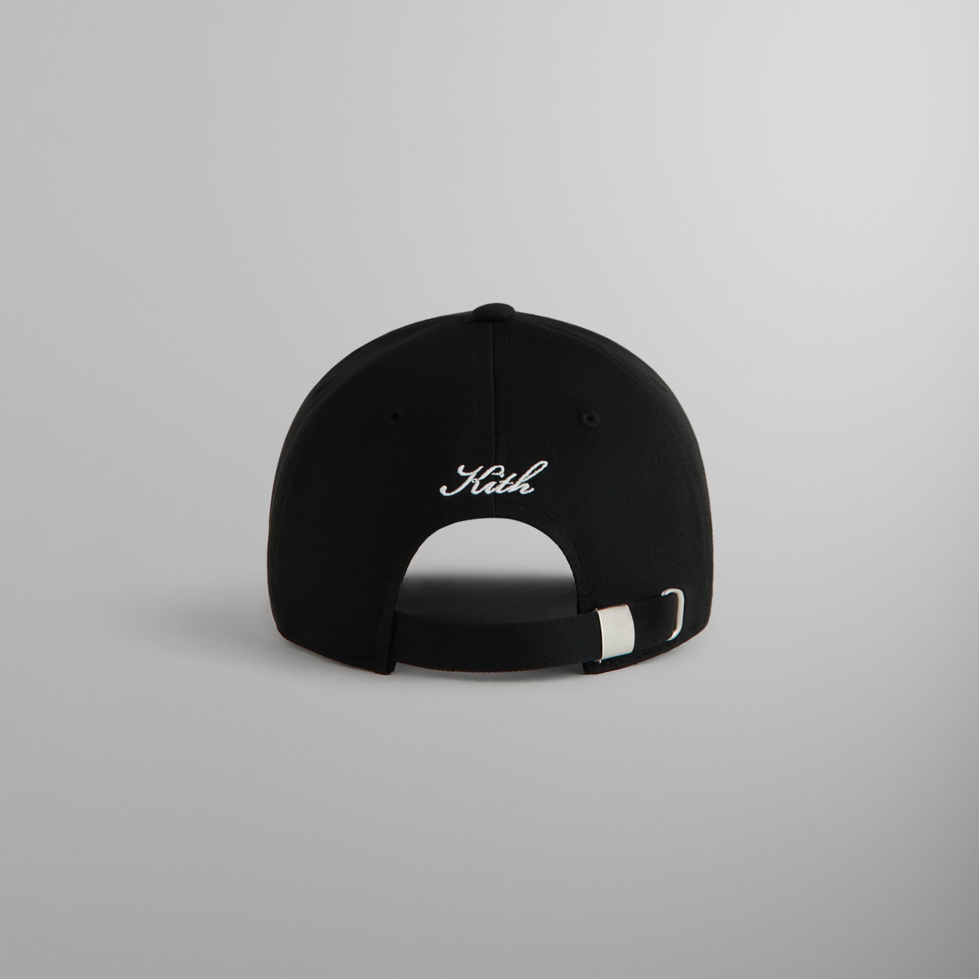 Kith Crochet K Aaron Classic Cap With Suede Brim - Black