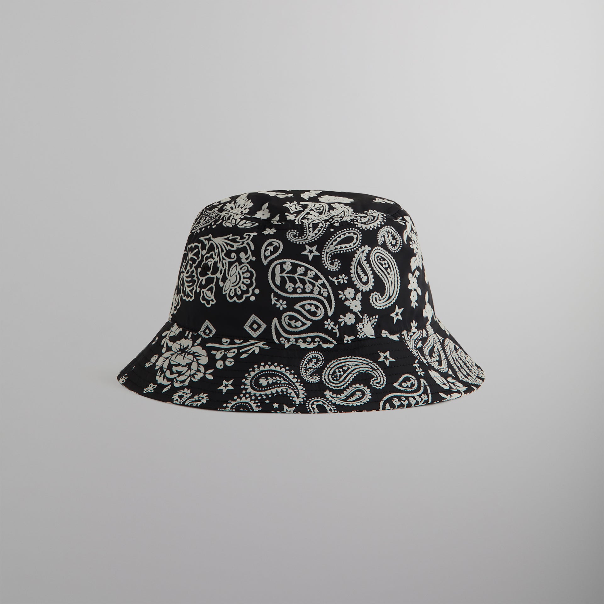 Kith Flocked Nylon Dawson Bucket Hat - Black