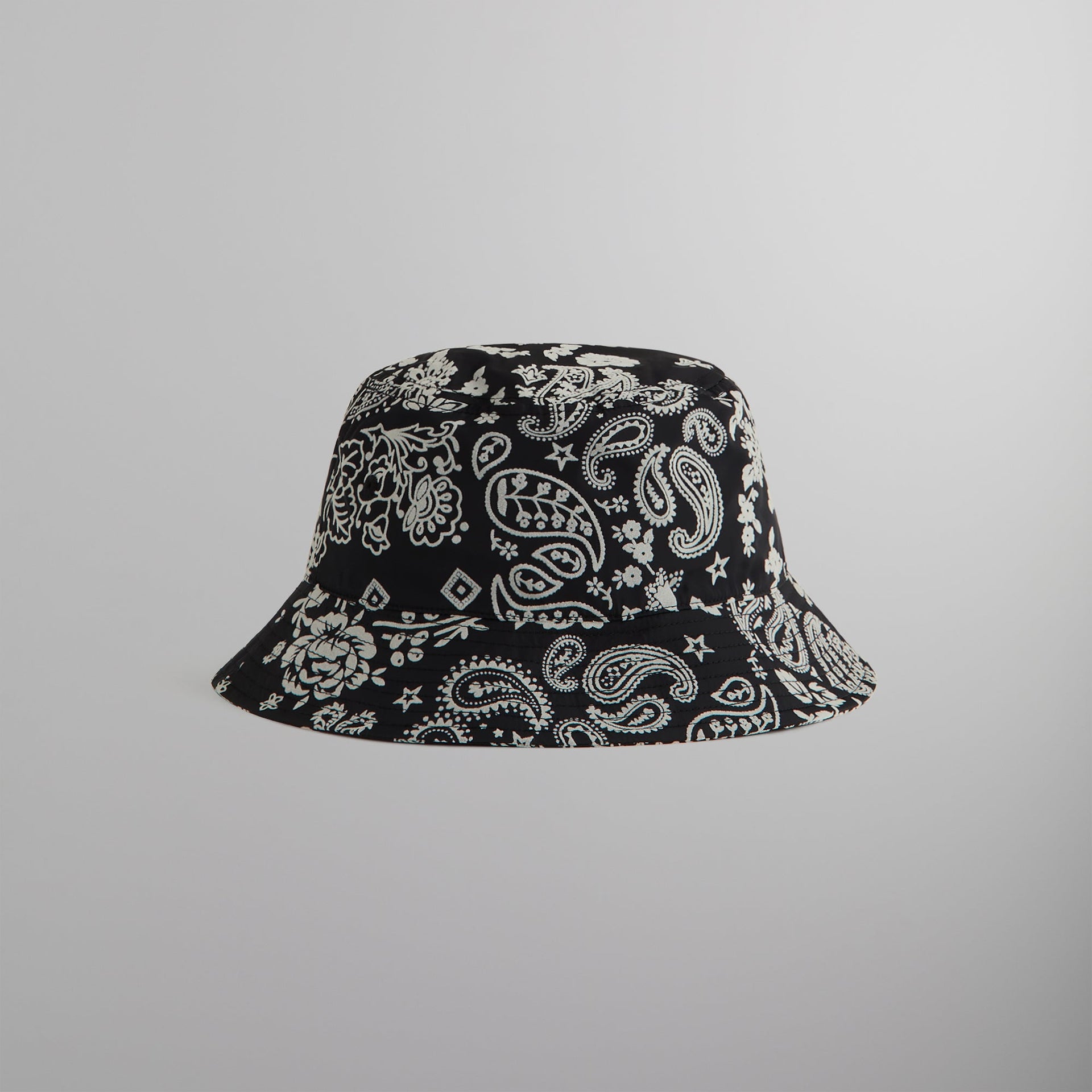 Kith Flocked Nylon Dawson Bucket Hat - Black PH