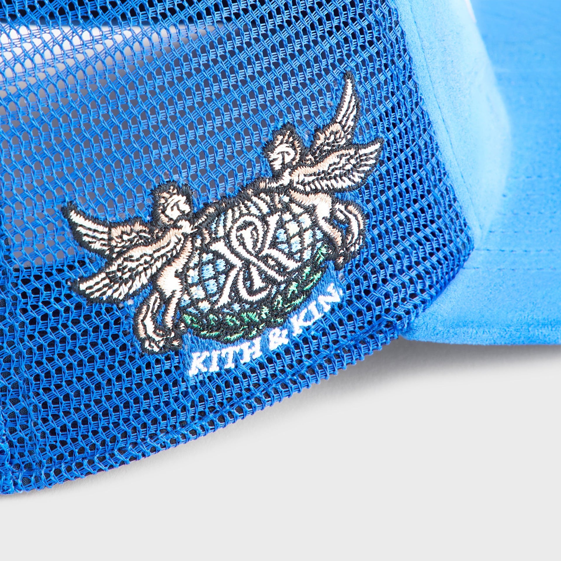 Kith & '47 for the NFL New York Giants Microsuede Franchise LS Trucker - Royal - PH