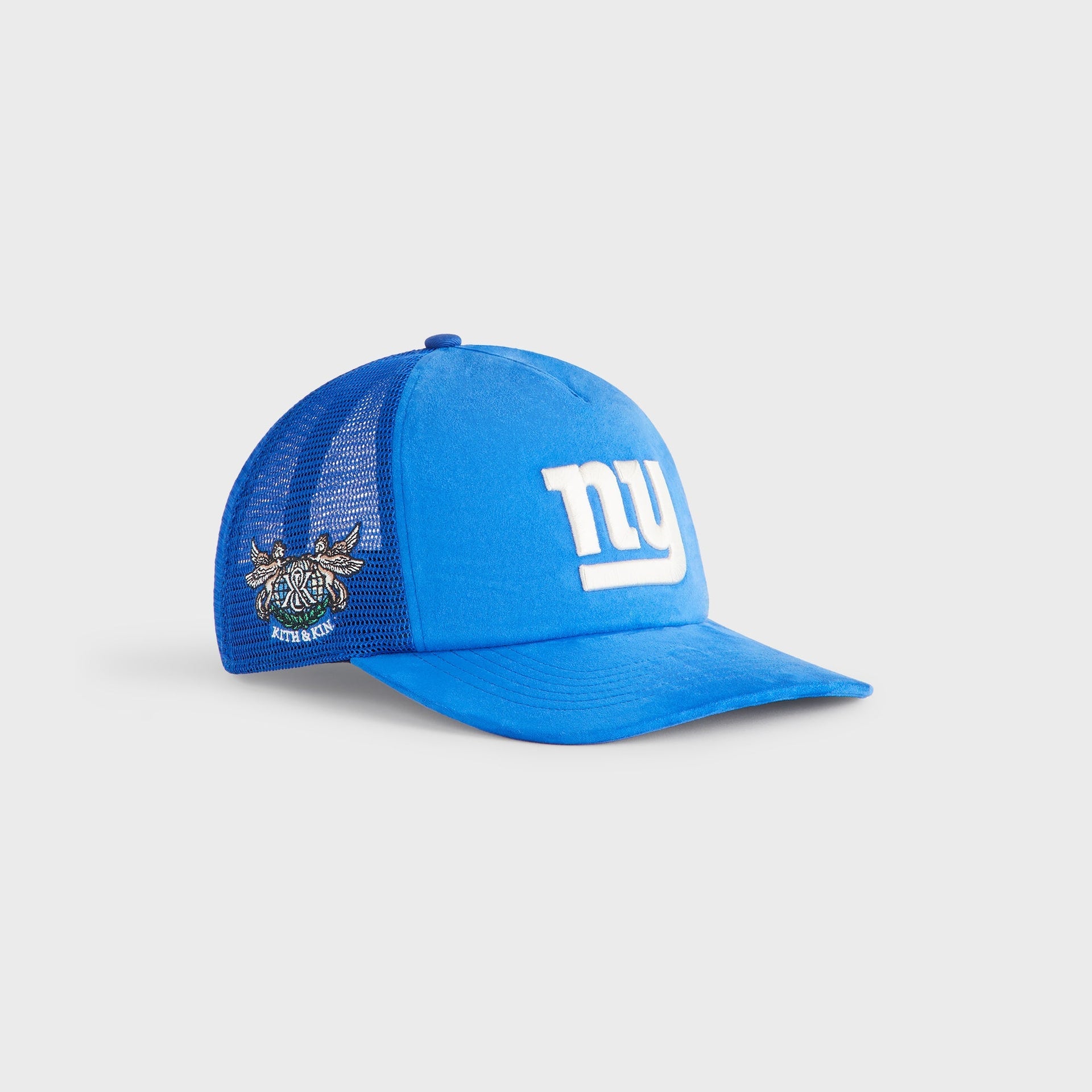 Kith & '47 for the NFL New York Giants Microsuede Franchise LS Trucker - Royal - PH