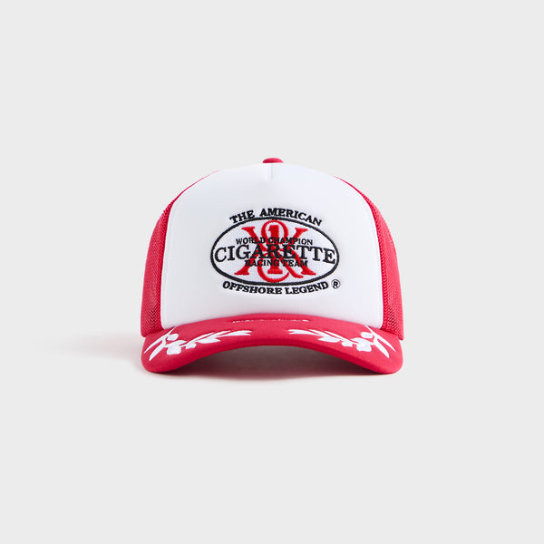 Kith for Cigarette Nolan Trucker Hat - Cinnabar