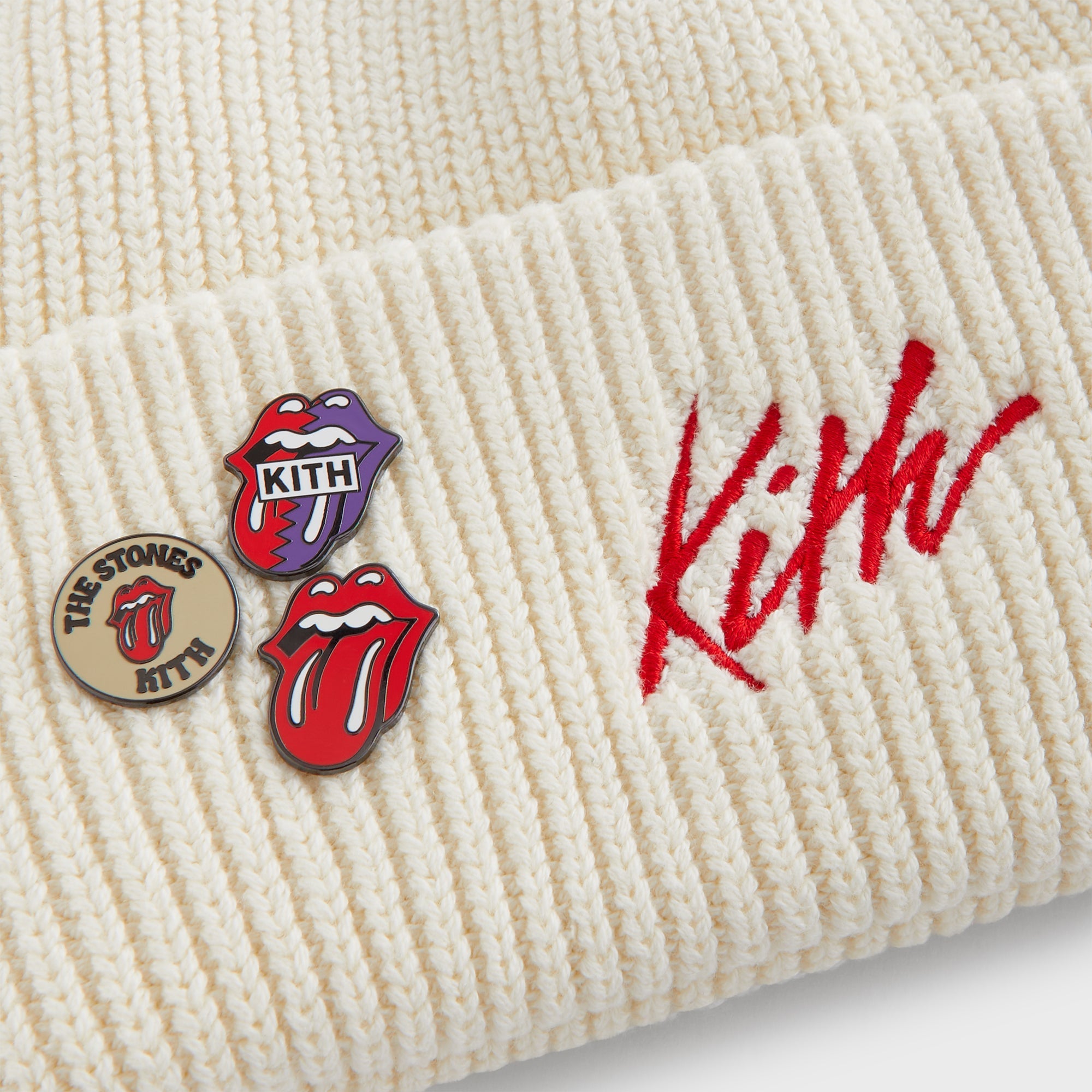 Kith for The Rolling Stones Mia Beanie - Sandrift