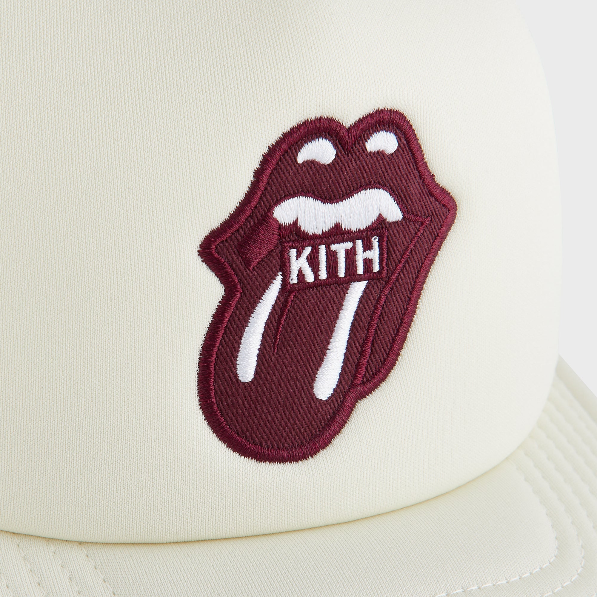 Kith for The Rolling Stones Nolan Trucker Hat - Muslin