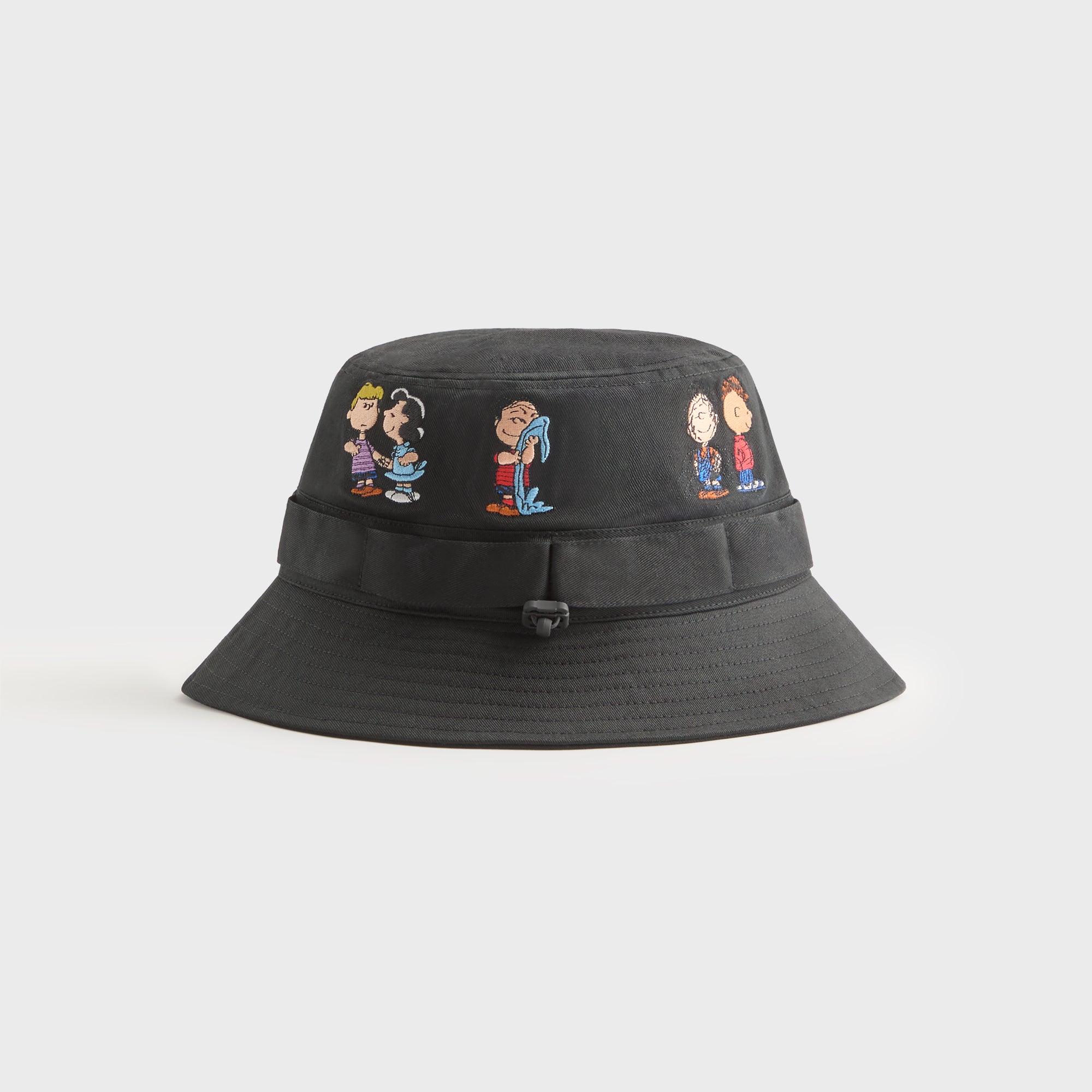 【2024A/W新作★送料無料】 Kith for Peanuts 75 Clemens Bucket Hat - Black Hat
