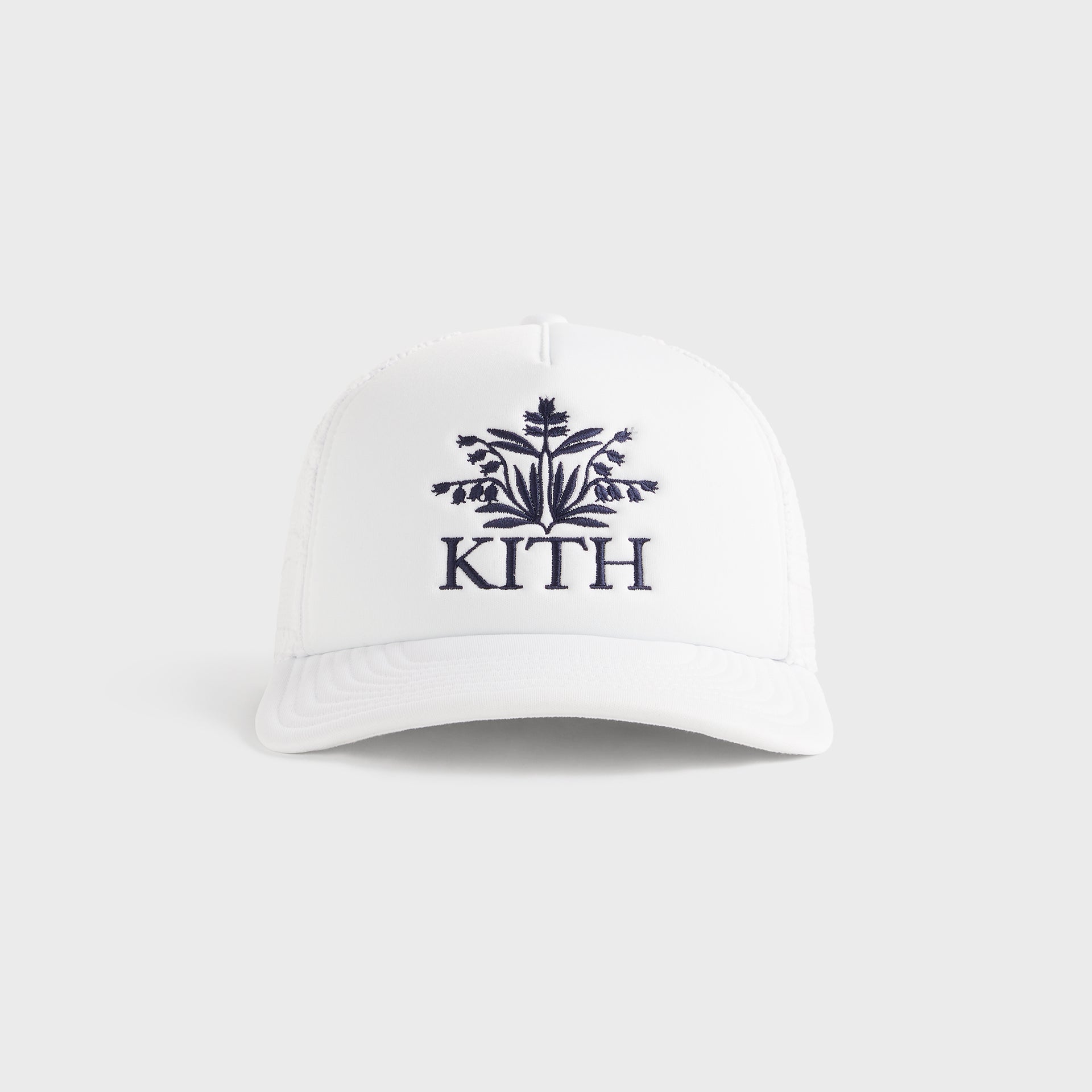 Kith Lace Poly Foam Nolan Trucker Hat - White