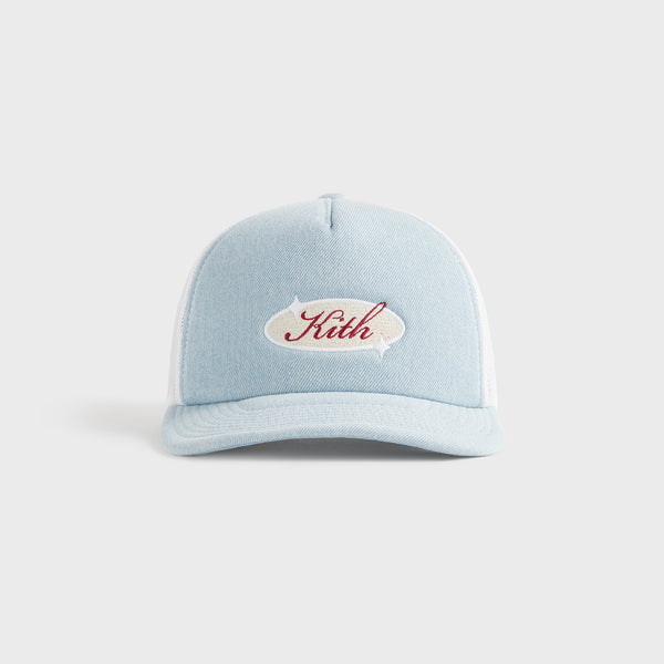 関税・送料込 25SS Kith Embroidered Nolan Trucker Hat Kith Embroidered Nolan Trucker Hat - Nocturnal