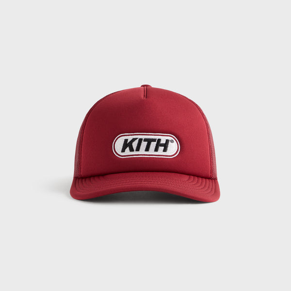 Kith Poly Foam Fast Logo Patch Nolan Trucker Hat - Allure