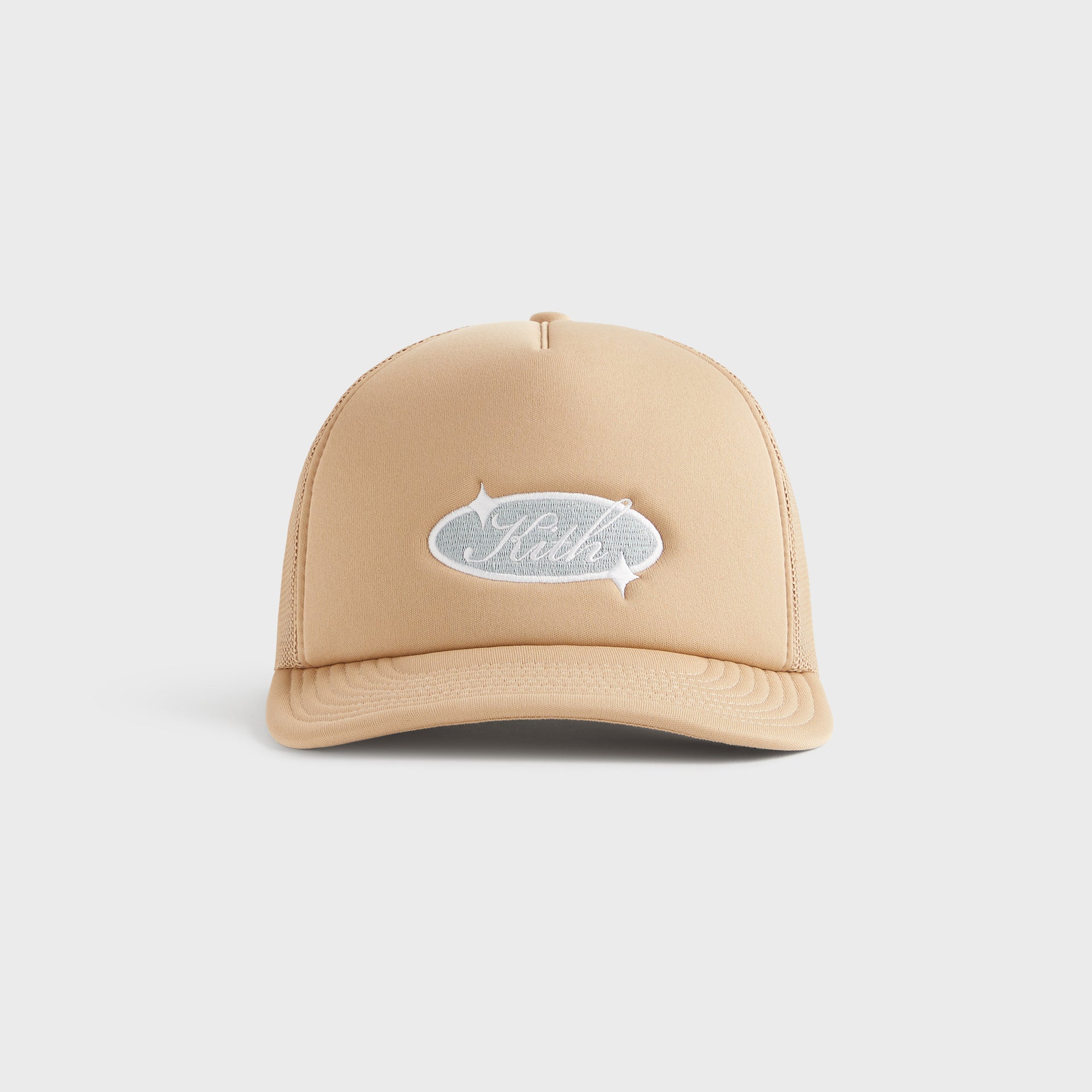 Kith Freeway Logo Poly Foam Nolan Trucker Hat - Canvas
