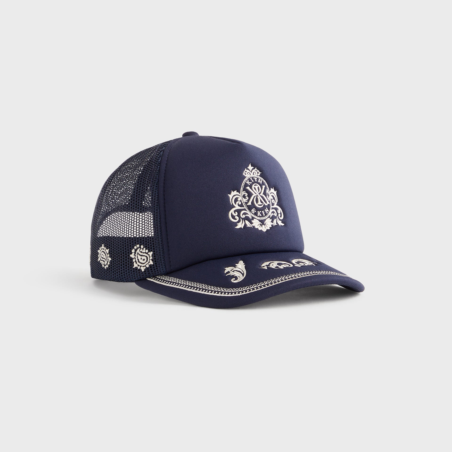 Kith Embroidered Nolan Trucker Hat - Nocturnal