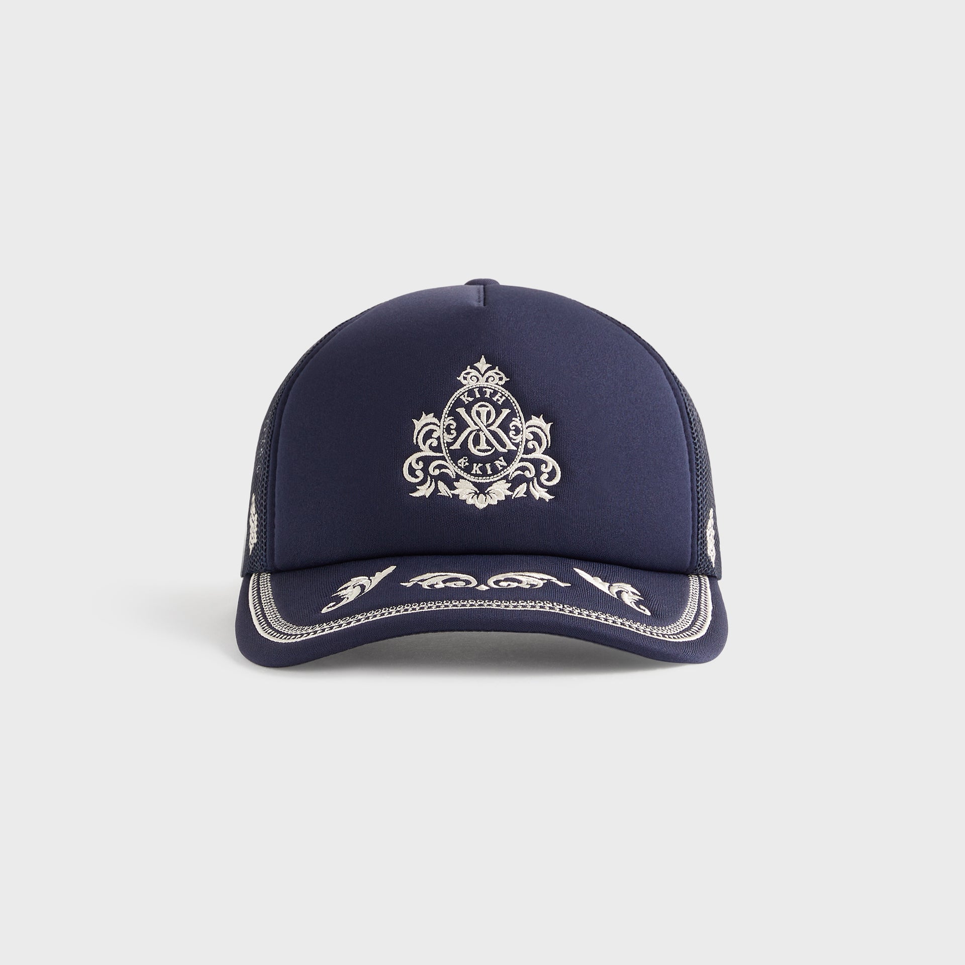 Kith Embroidered Nolan Trucker Hat - Nocturnal