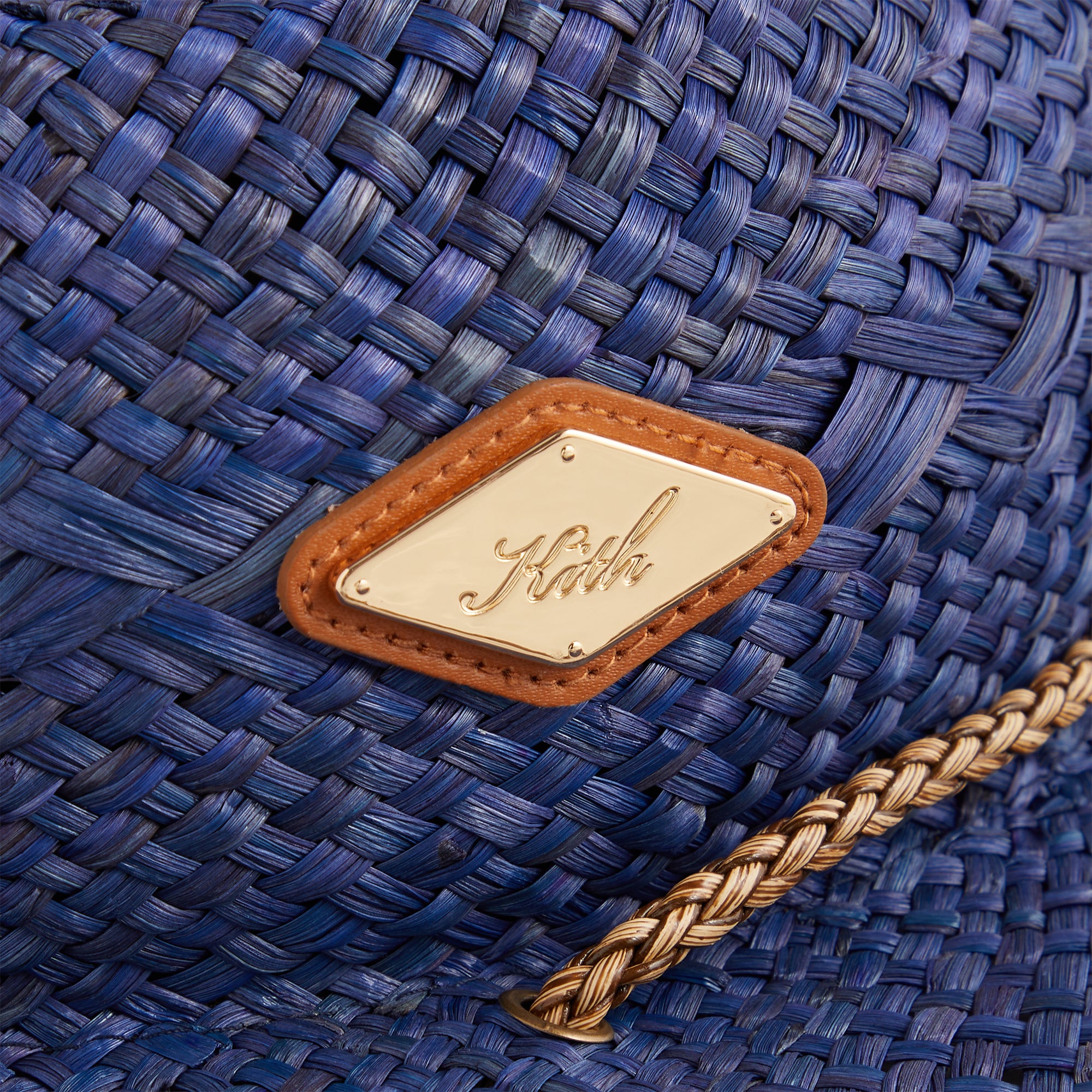 Kith Raffia Traveler's Hat - Nocturnal