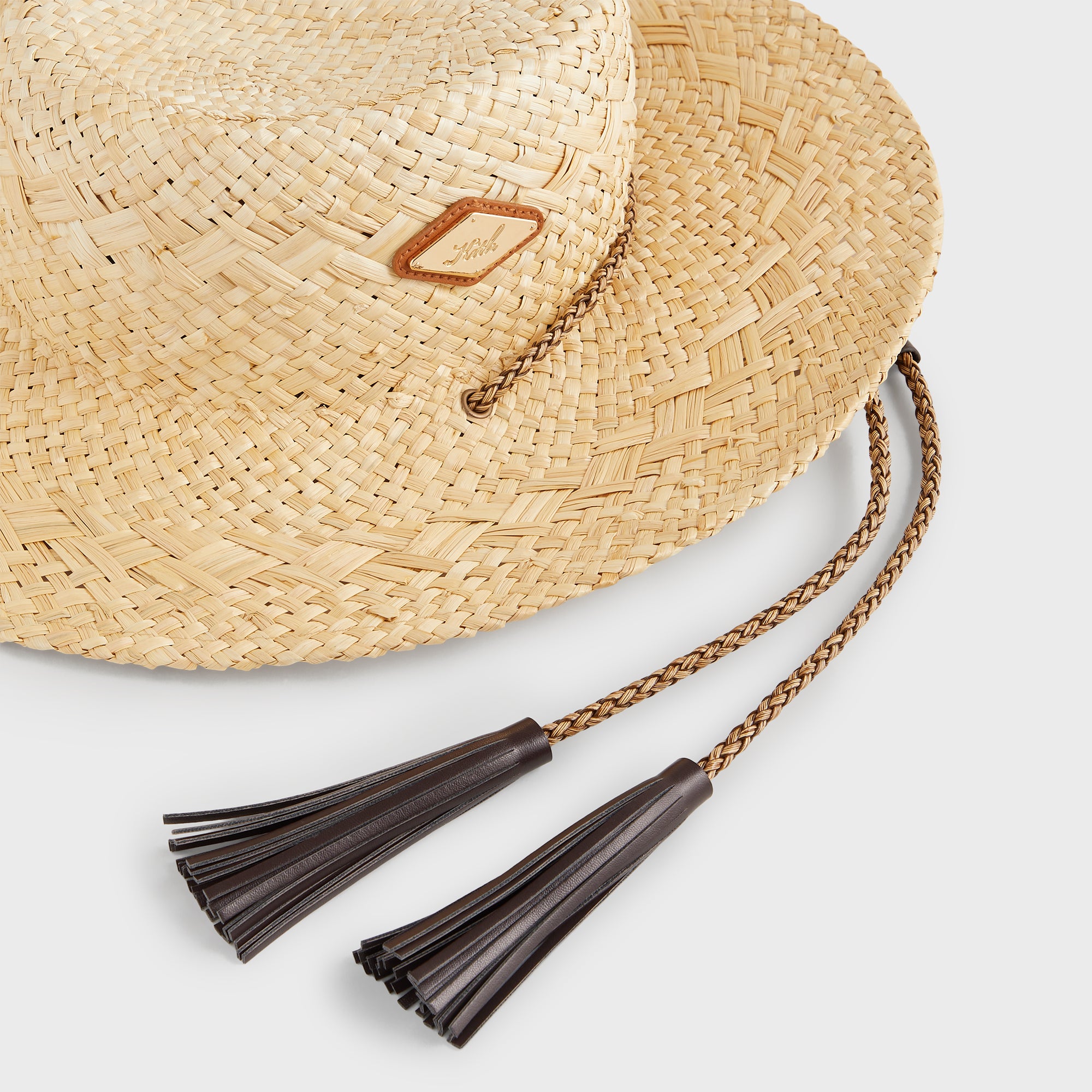 ★25SS★Kith Raffia Traveler’s Hat Kith Raffia Traveler's Hat - Nocturnal