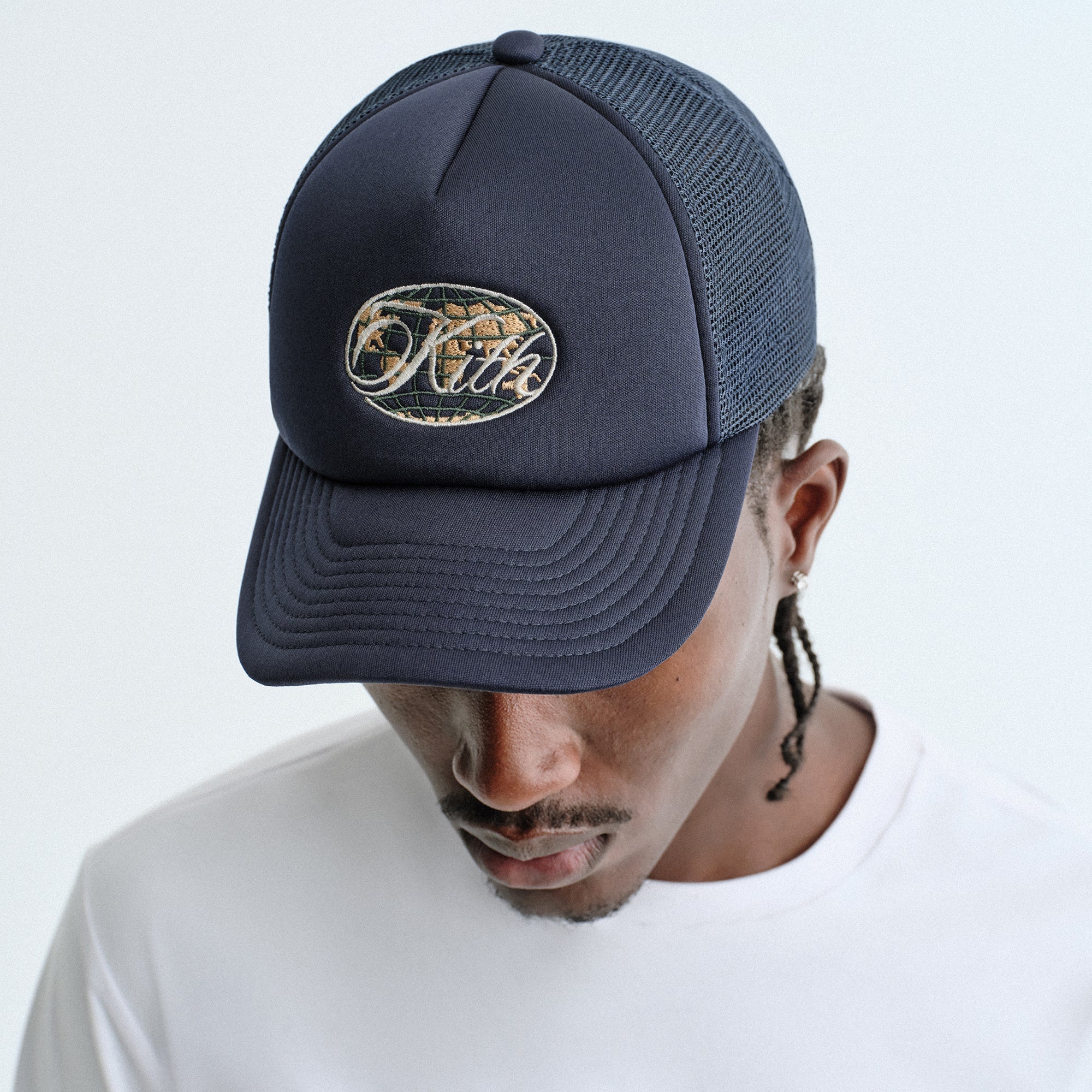 Kith Poly Foam Nolan Trucker Hat - Nocturnal