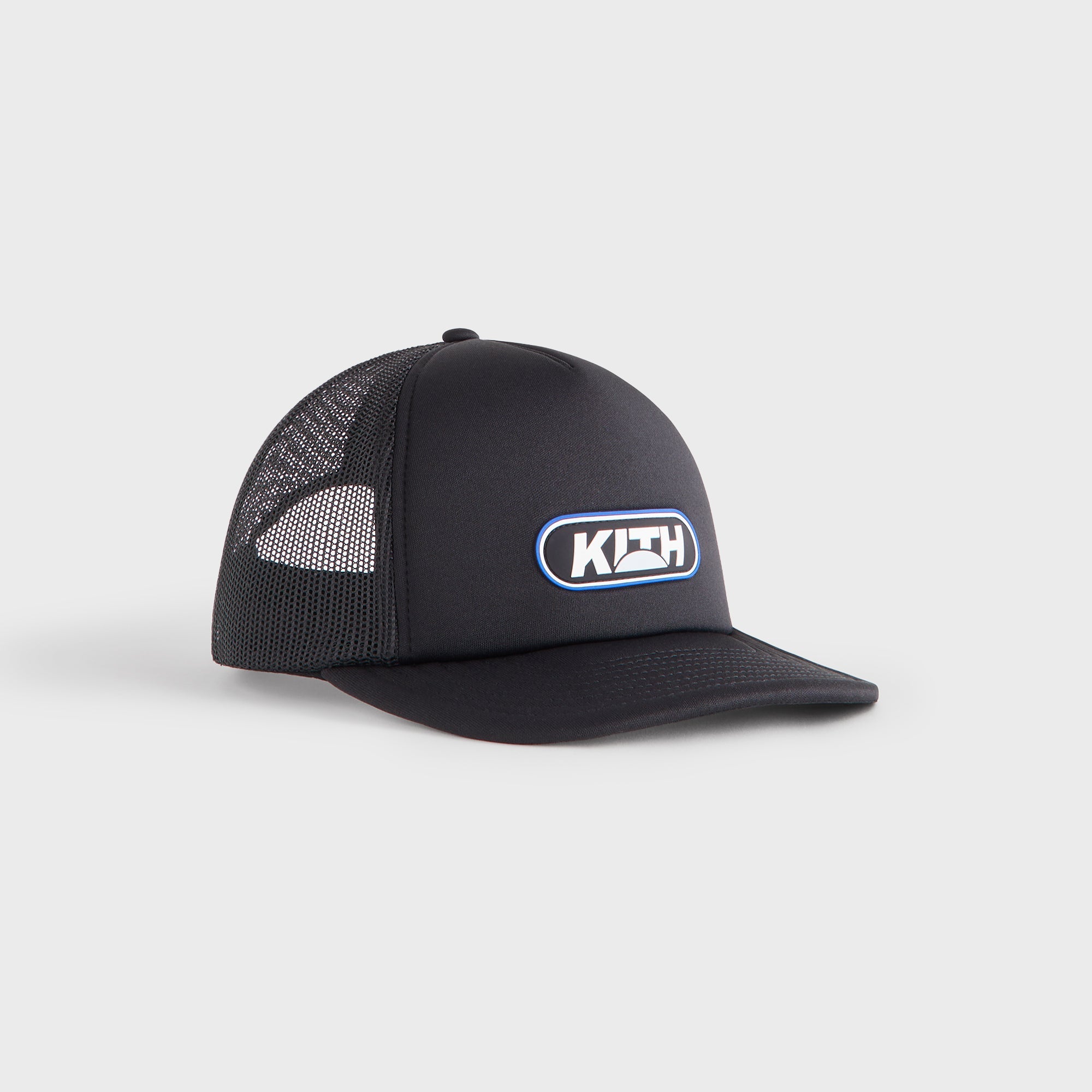【KITH】 Nolan Trucker Hat Kith Nolan Trucker Hat - Black | Editorialist