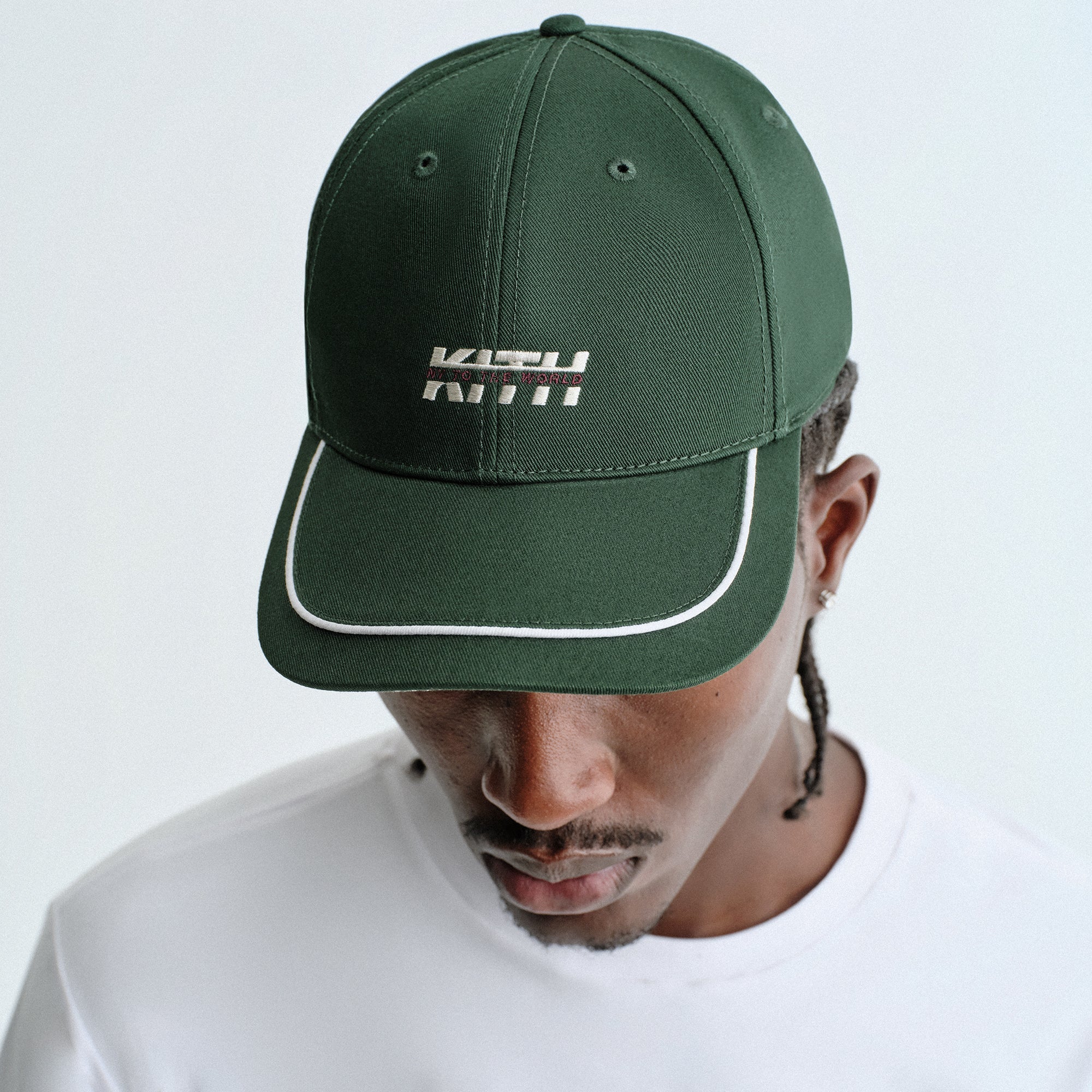 帽子 KITH   CAP Kith Twill Pieced Aaron Classic Cap - Stadium