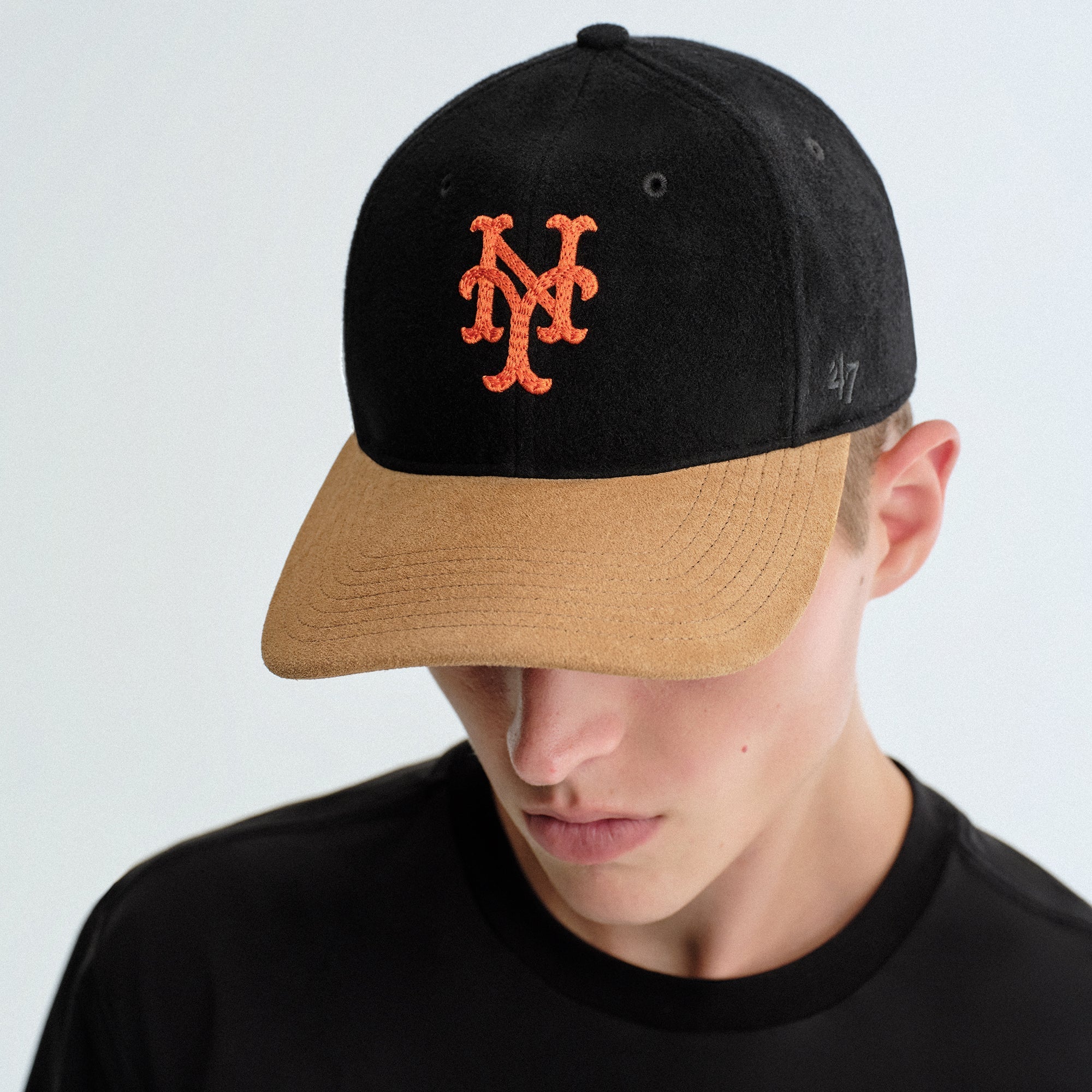 Kith & '47 for the New York Mets Heavy Twill Suede Brim