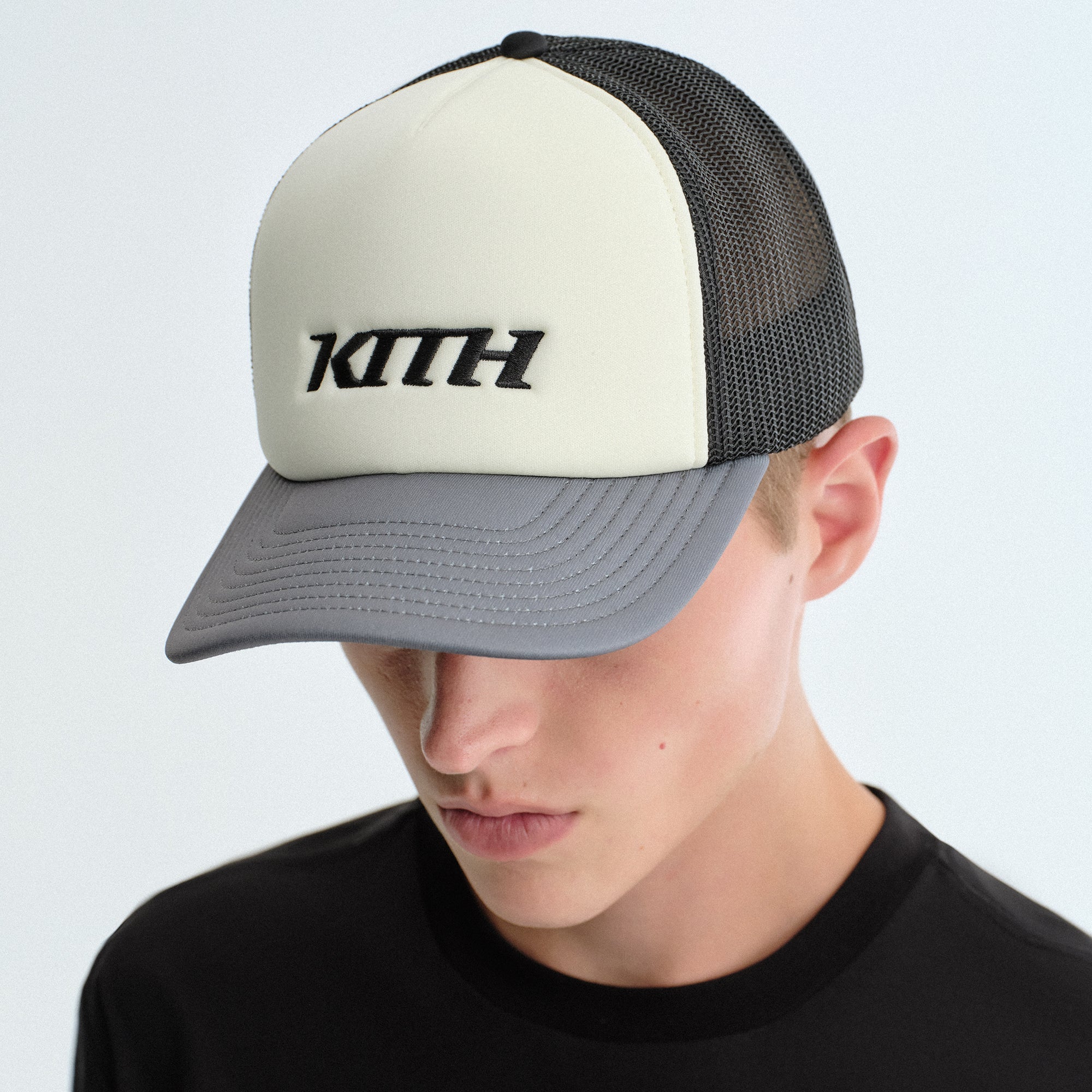 Kith Polyfoam Nolan Trucker Hat - Black