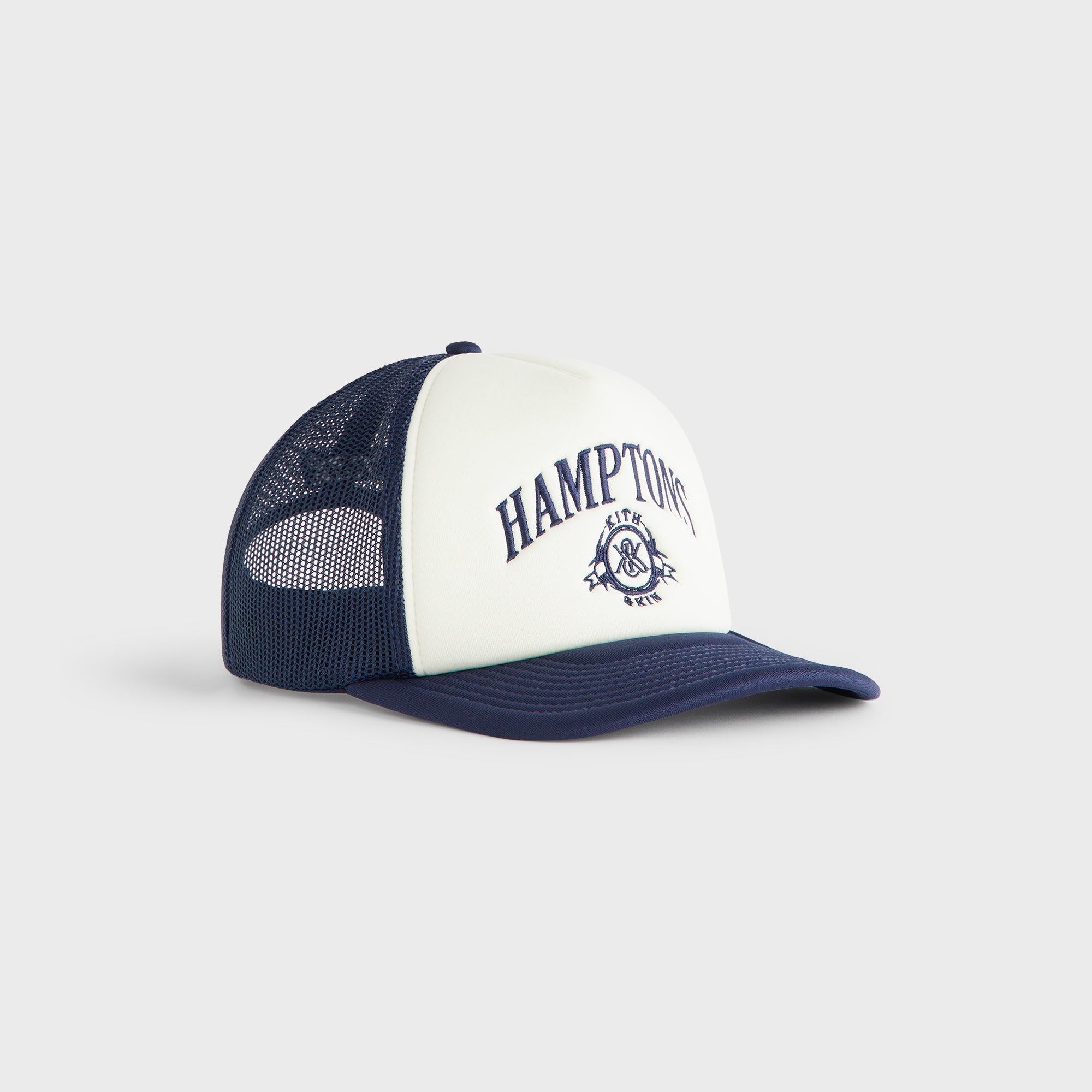 Kith デニム ノーラン トラッカーハット Kith Denim Nolan Trucker Hat - Light Indigo