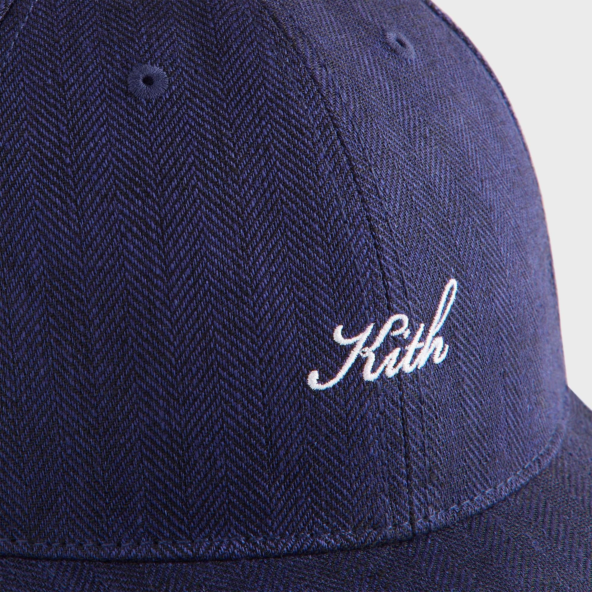 帽子 Kith Herringbone Snap Aaron Classic Cap Kith Herringbone Snap Aaron Classic Cap Nocturnal Men's