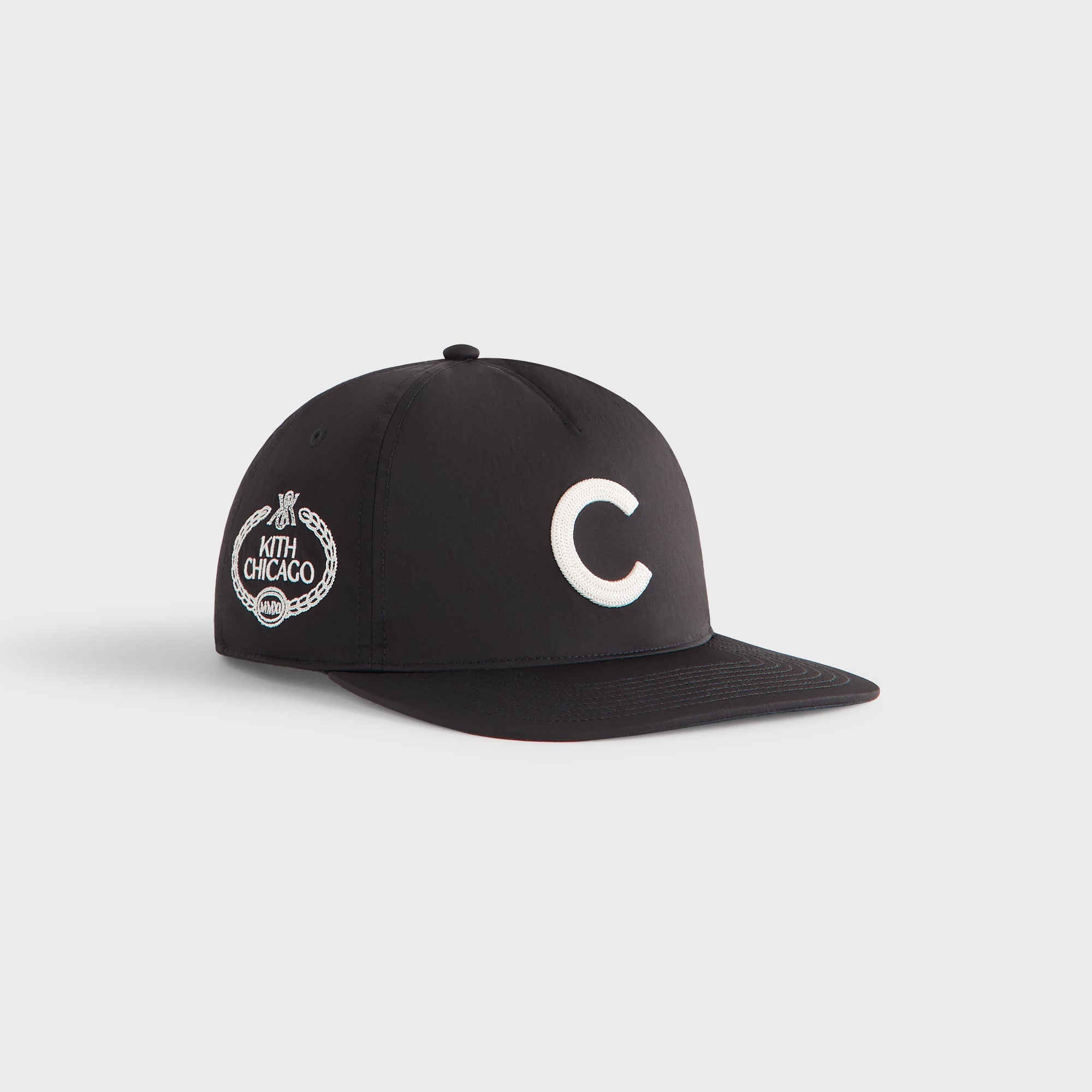 Kith & '47 for the Chicago Cubs Nylon SL Hitch Snapback - Black