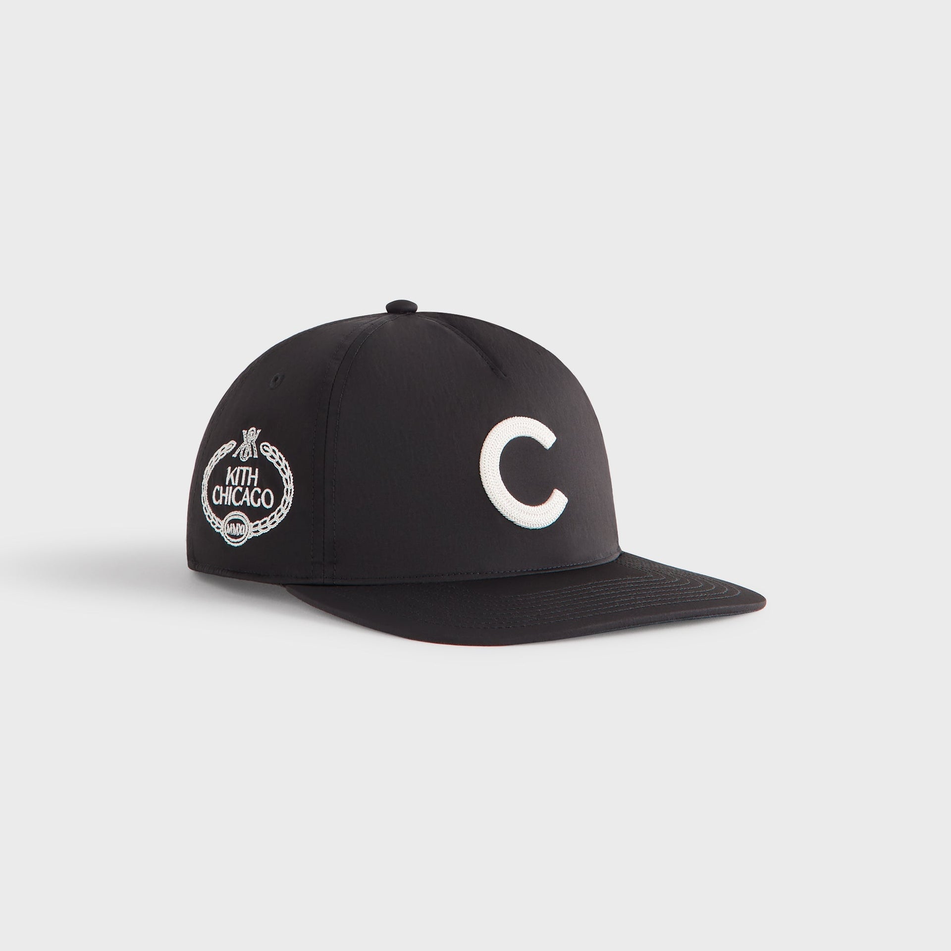 Kith & '47 for the Chicago Cubs Nylon SL Hitch Snapback - Black - PH