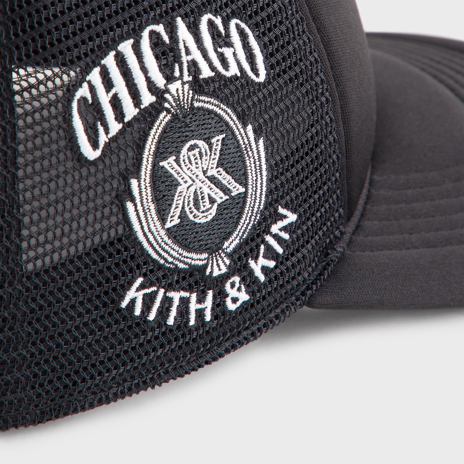 Kith & '47 for the Chicago White Sox Hitch Snapback Trucker Hat - Black - PH